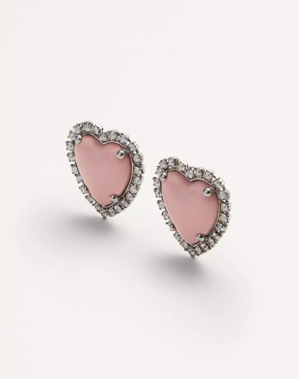 Coeur Hyperbole Earrings In Metal, Resin And Swarovski Crystals ®