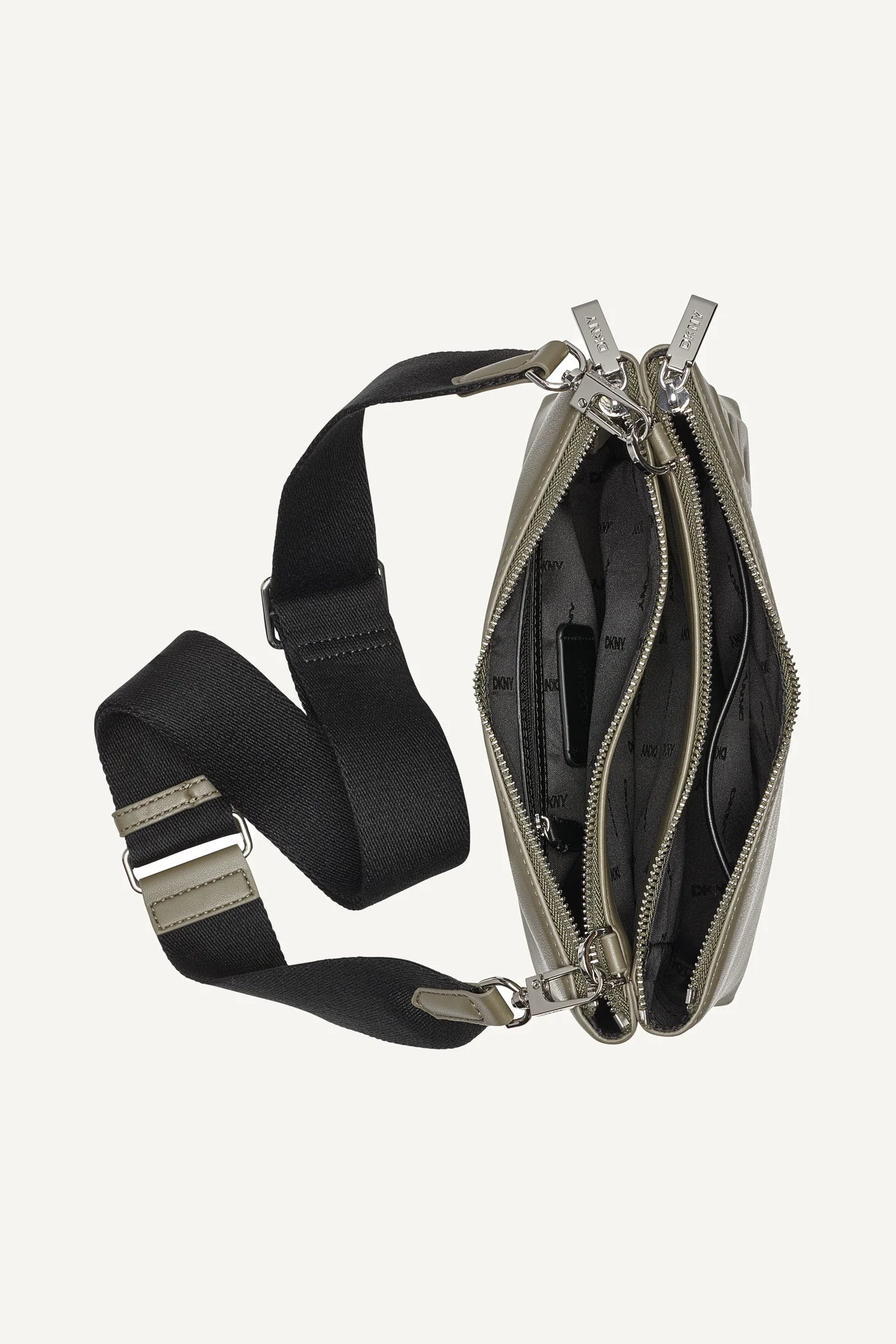SAC BANDOULIÈRE DKNY TINSLEY AVEC LOGO EN MÉTAL