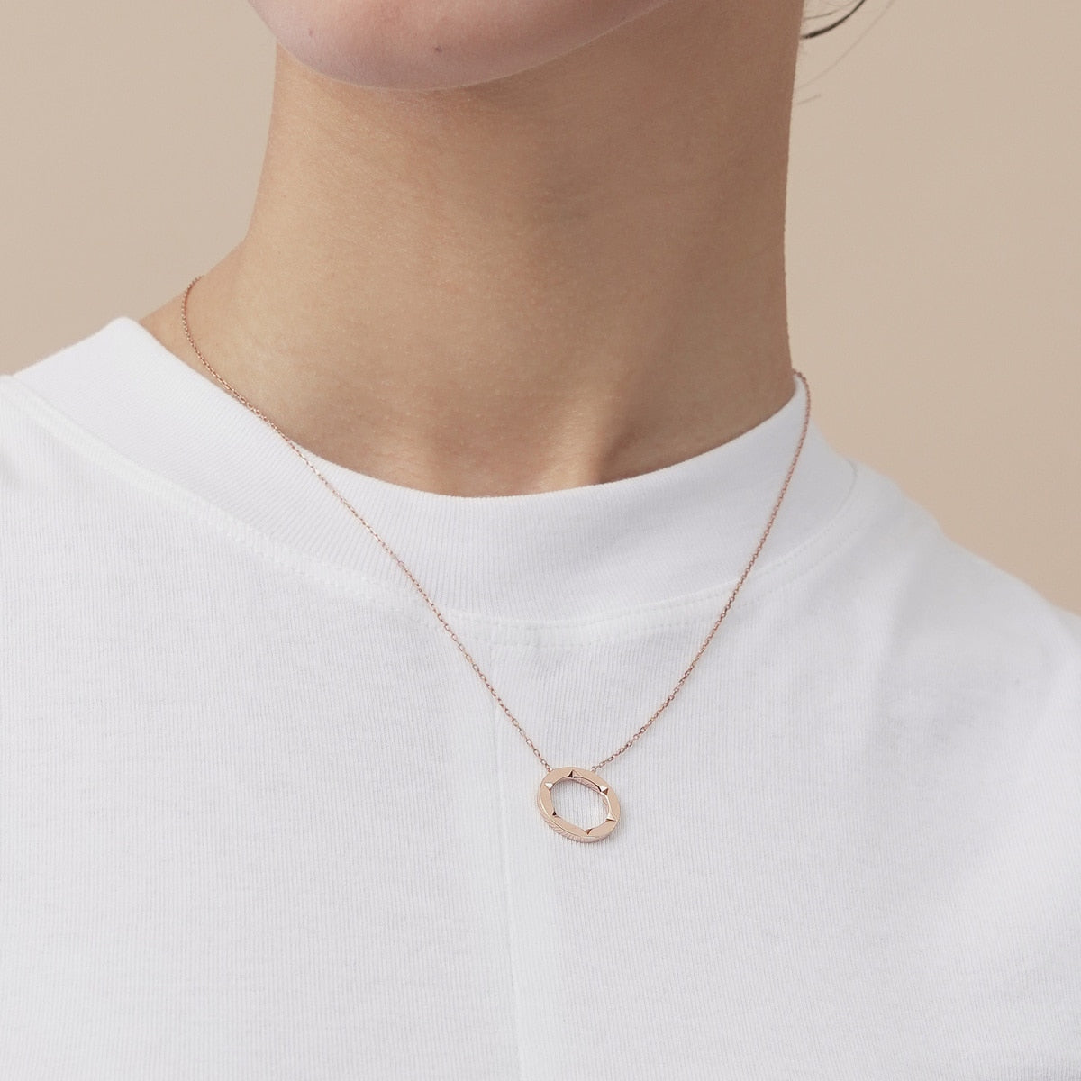 chowsangsang 'Timeless' 18K Rose Gold Necklace