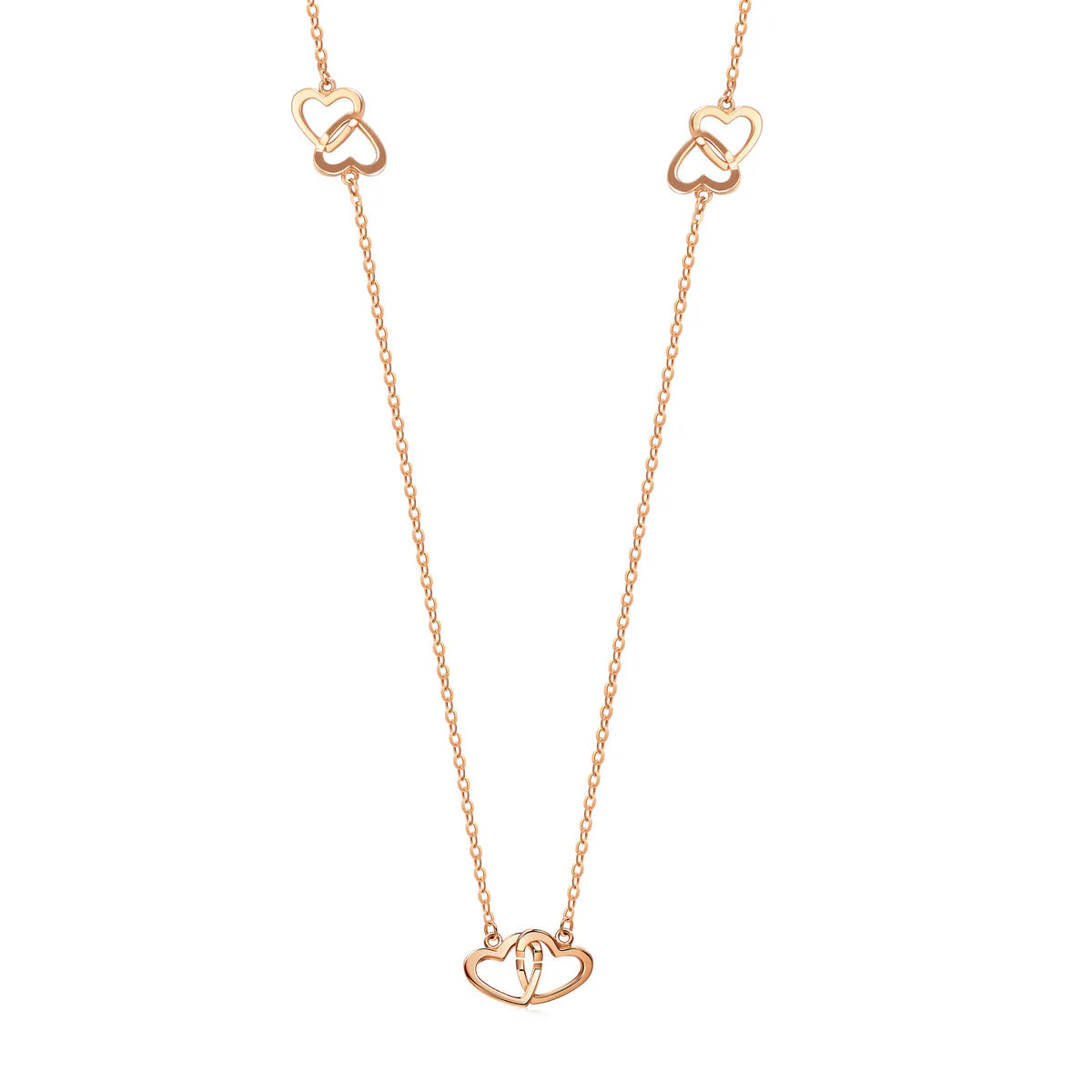 Collier en or rose 18 carats Chowsangsang