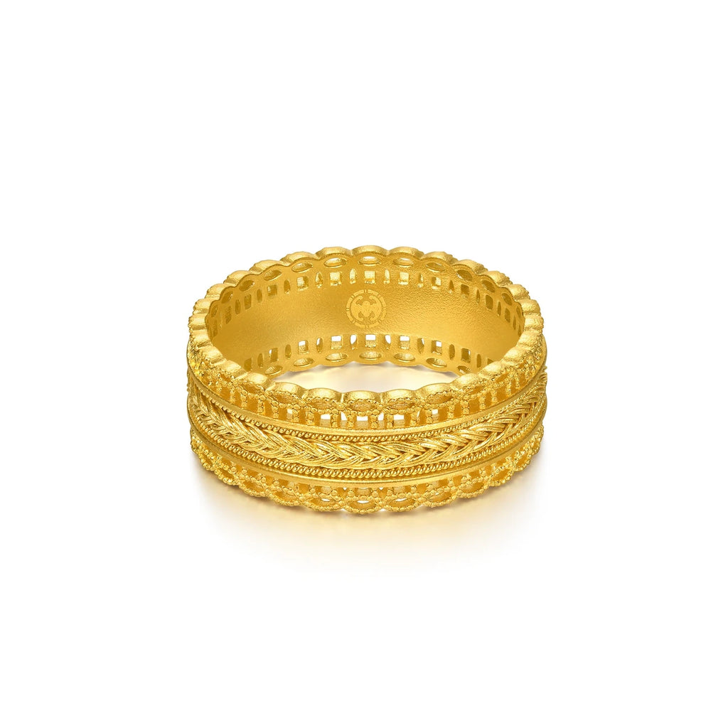 Bague en or 999,95 carats « L'Orientale » de Chowsangsang