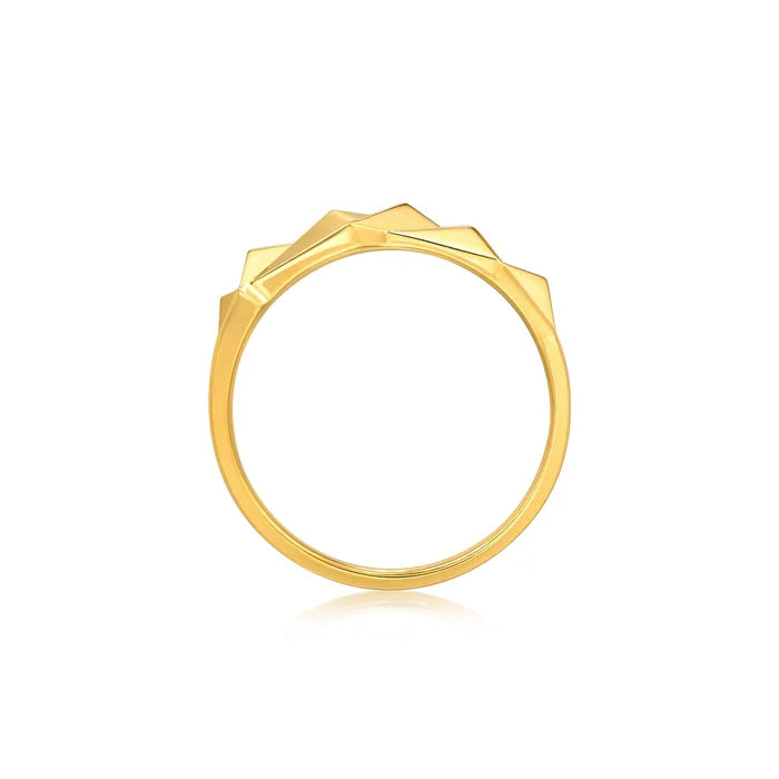 chowsangsang 'M' 999 Gold Diamond Ring