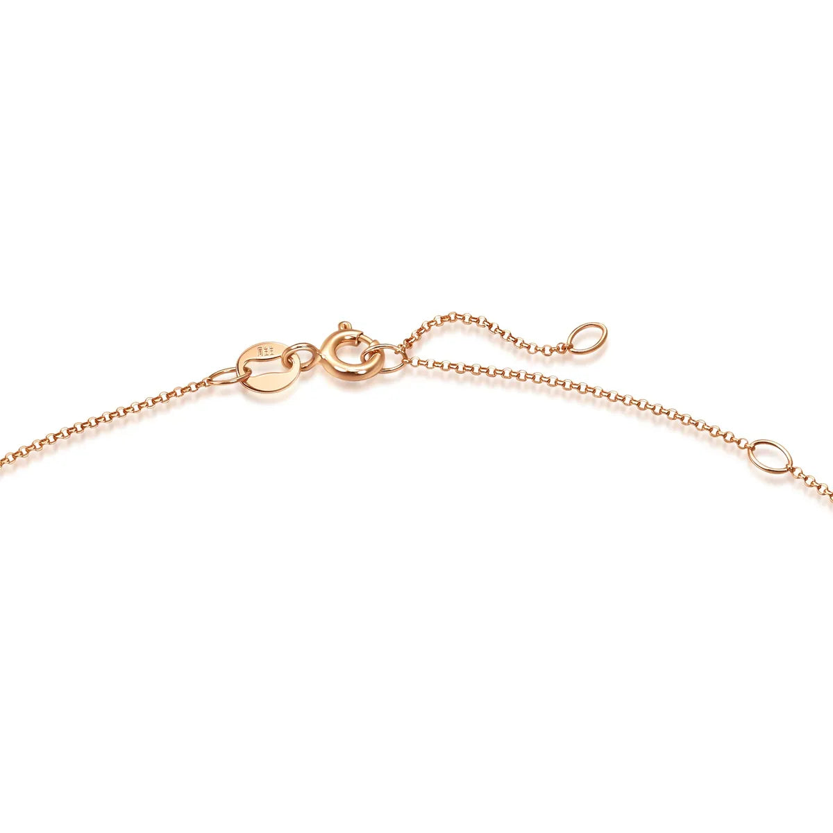 Collier de perles d'eau douce en or rose 18 carats Chowsangsang