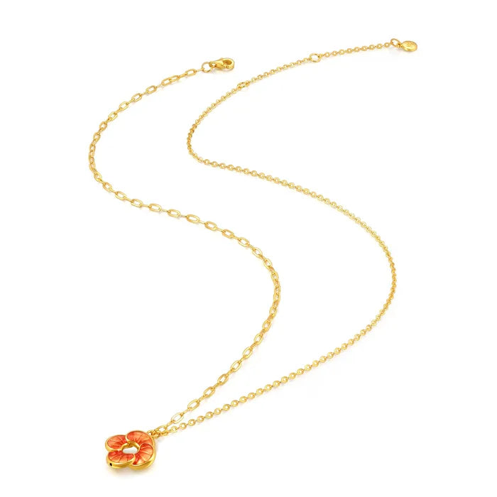 Collier en or 999 « Taffy » de Chowsangsang