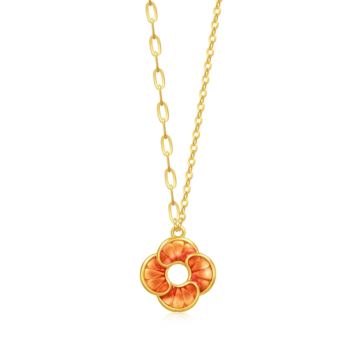 Collier en or 999 « Taffy » de Chowsangsang