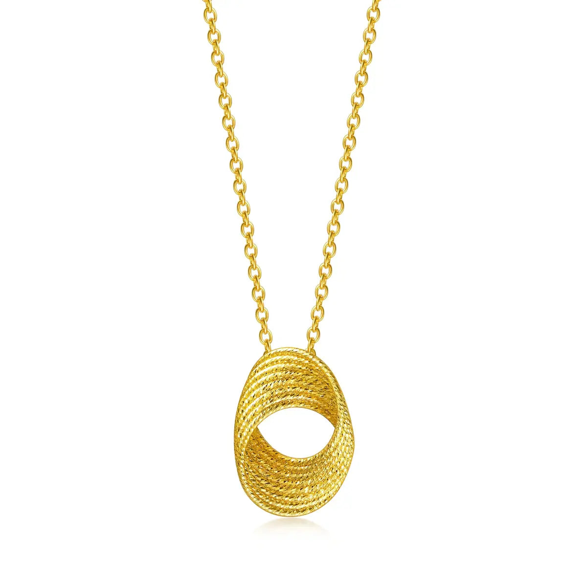 Collier en or 999 chowsangsang