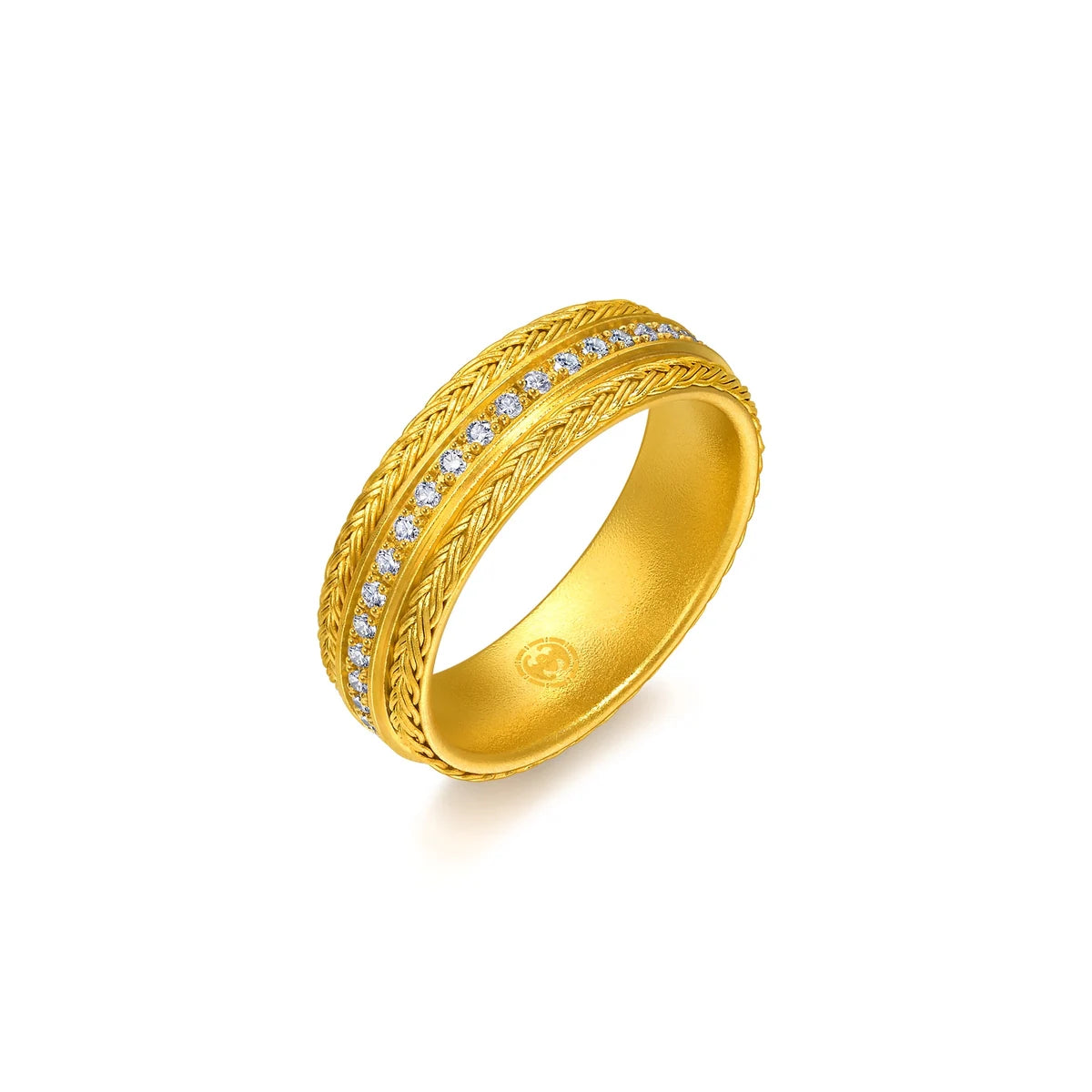 chowsangsang 'The Oriental' 999.9 Gold Diamond Ring