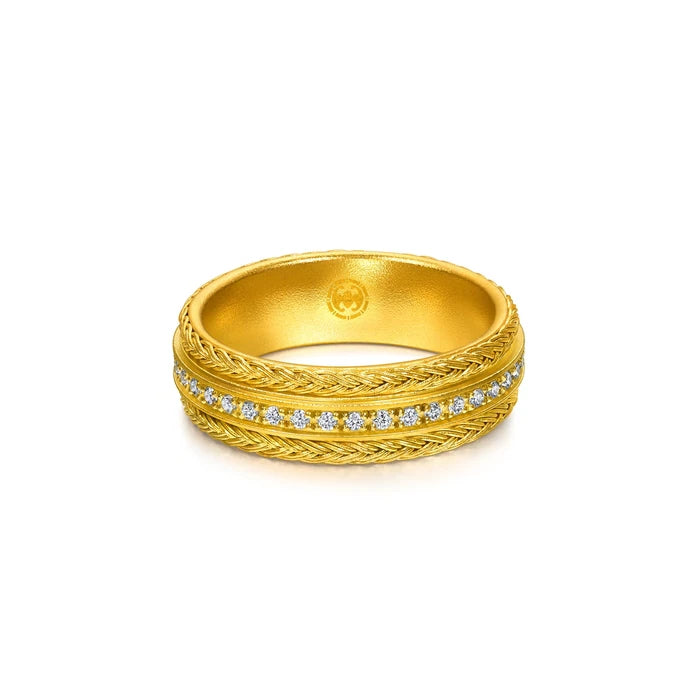 chowsangsang 'The Oriental' 999.9 Gold Diamond Ring