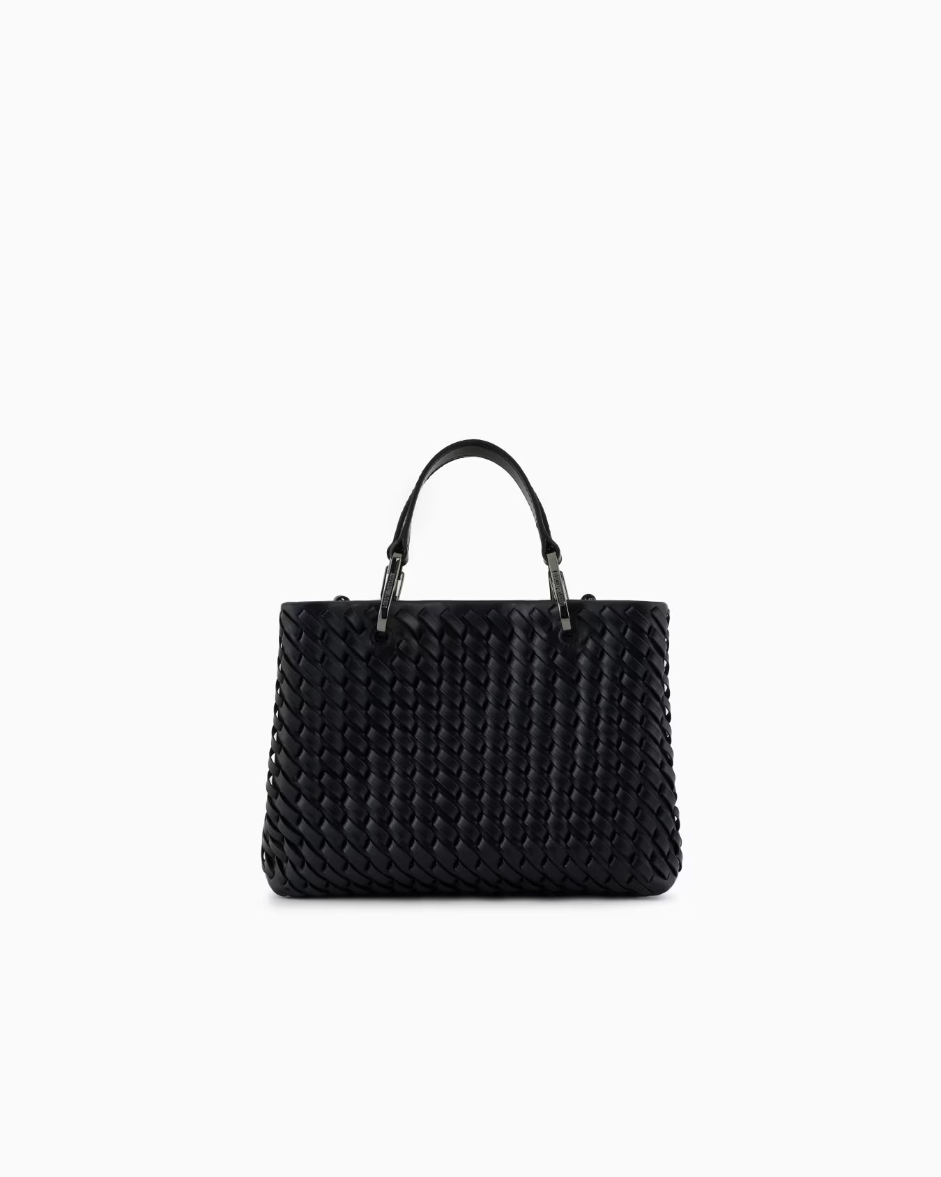 Petit sac cabas ARMANI MyEA en cuir entrelacé 