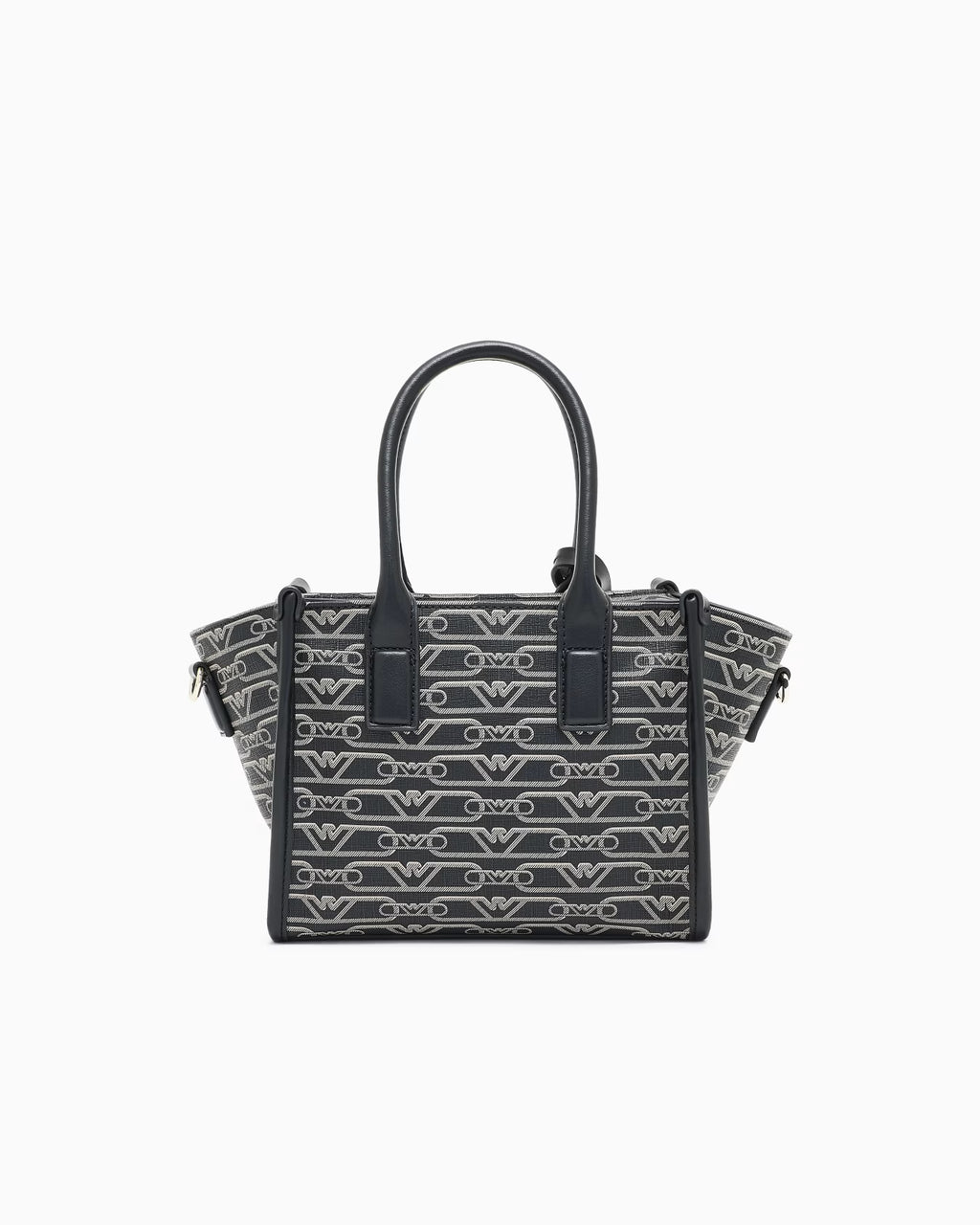 ARMANI Petit sac cabas avec imprimé monogramme all-over 