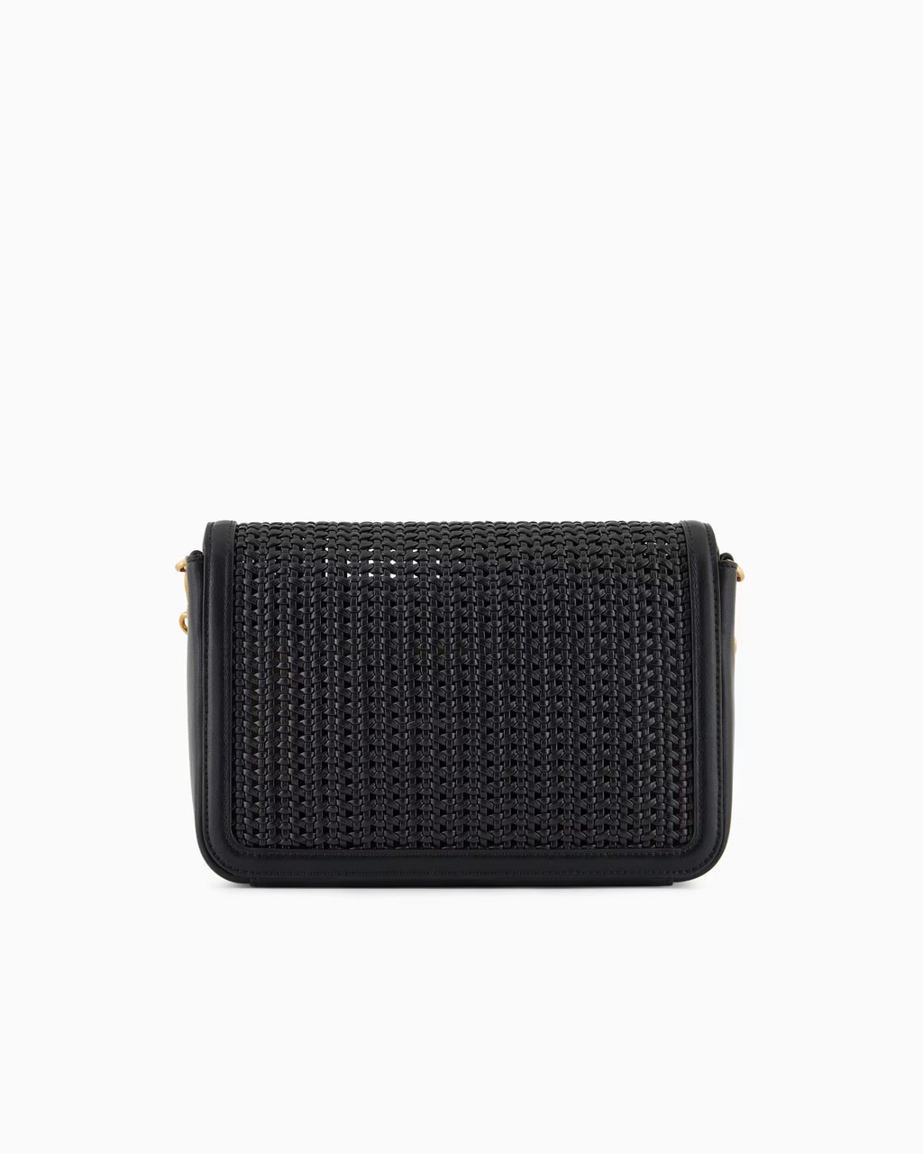 Sac bandoulière ARMANI entrelacé avec logo aigle en métal 