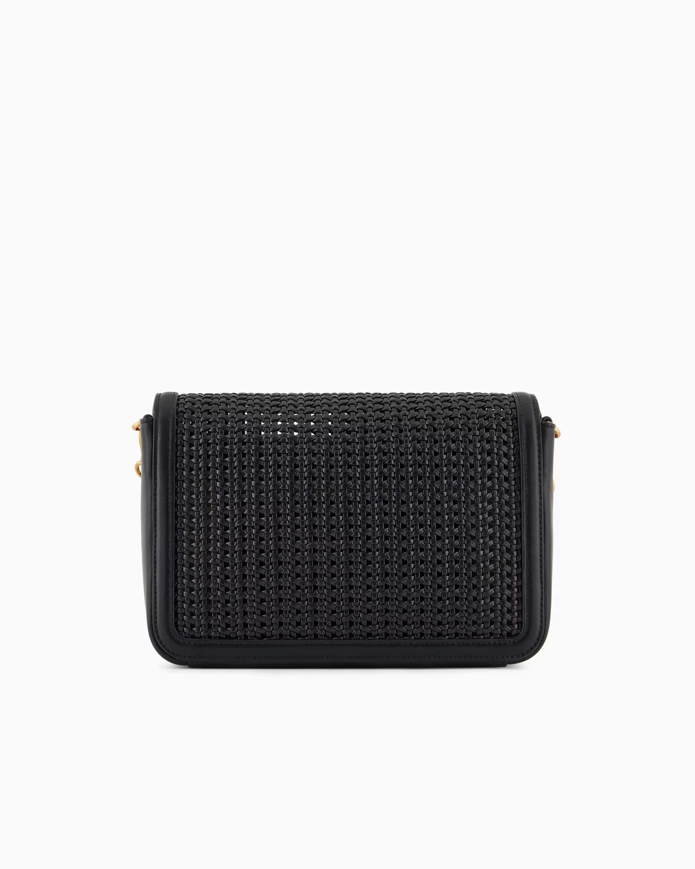 Sac bandoulière ARMANI entrelacé avec logo aigle en métal 