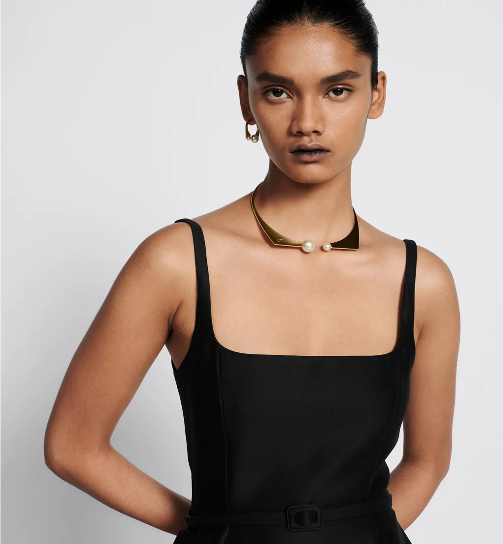 DIOR Flared Mid-Length Dress