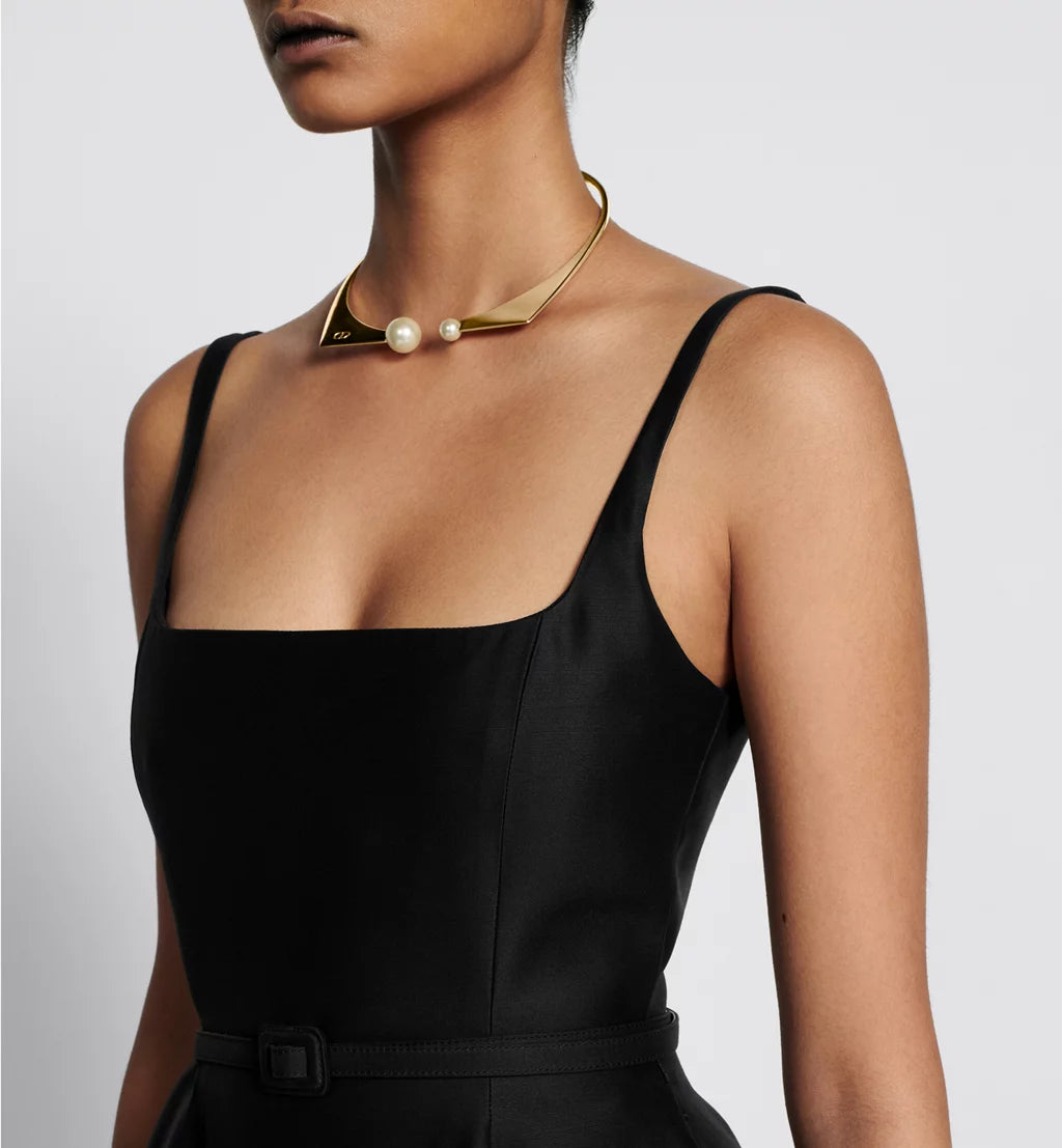 DIOR Flared Mid-Length Dress