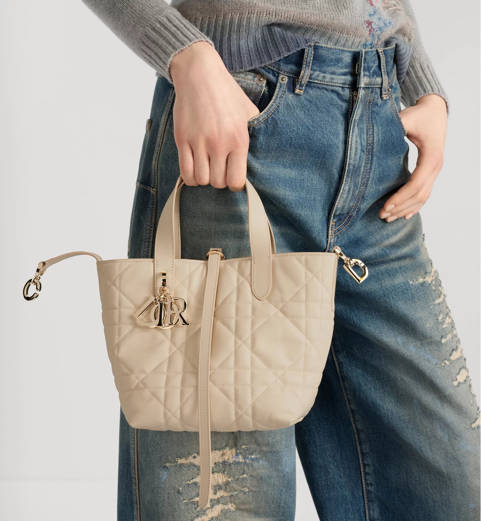 Sac cabas vertical Dior Toujours 