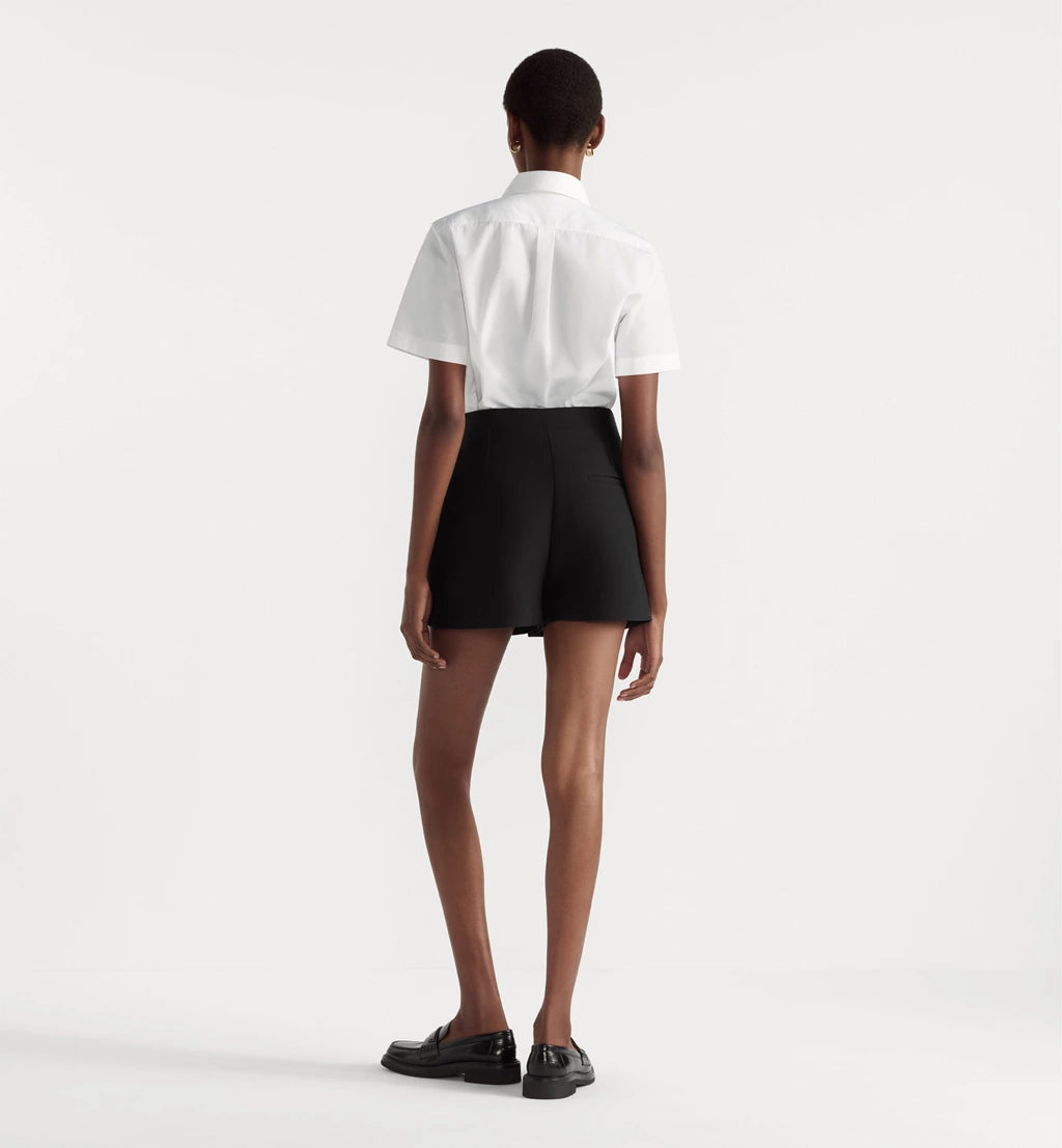 Jupe-short DIOR avec bouton CD