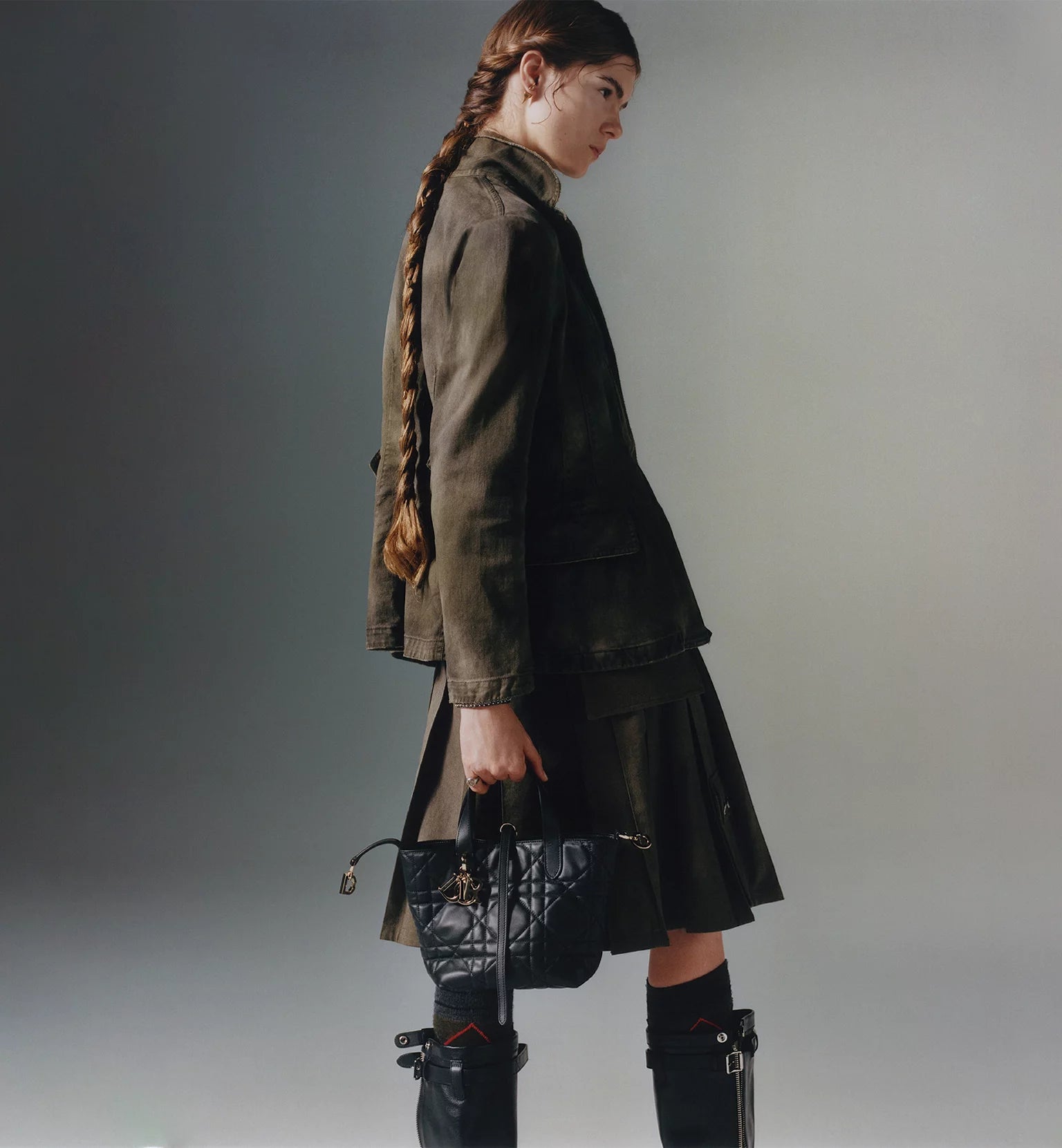 Sac cabas vertical Dior Toujours 
