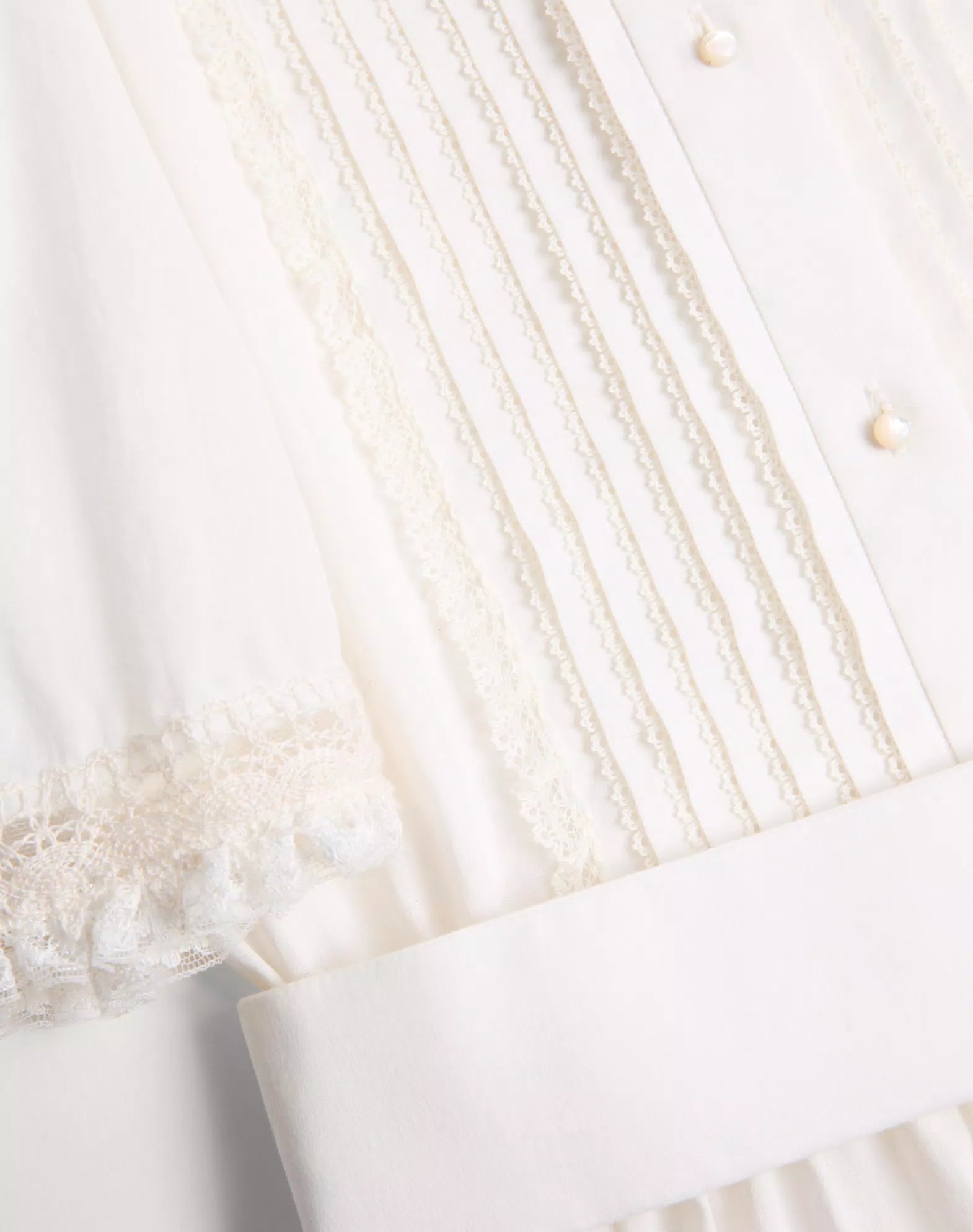 Valentino Midi Dress In Cotton Muslin