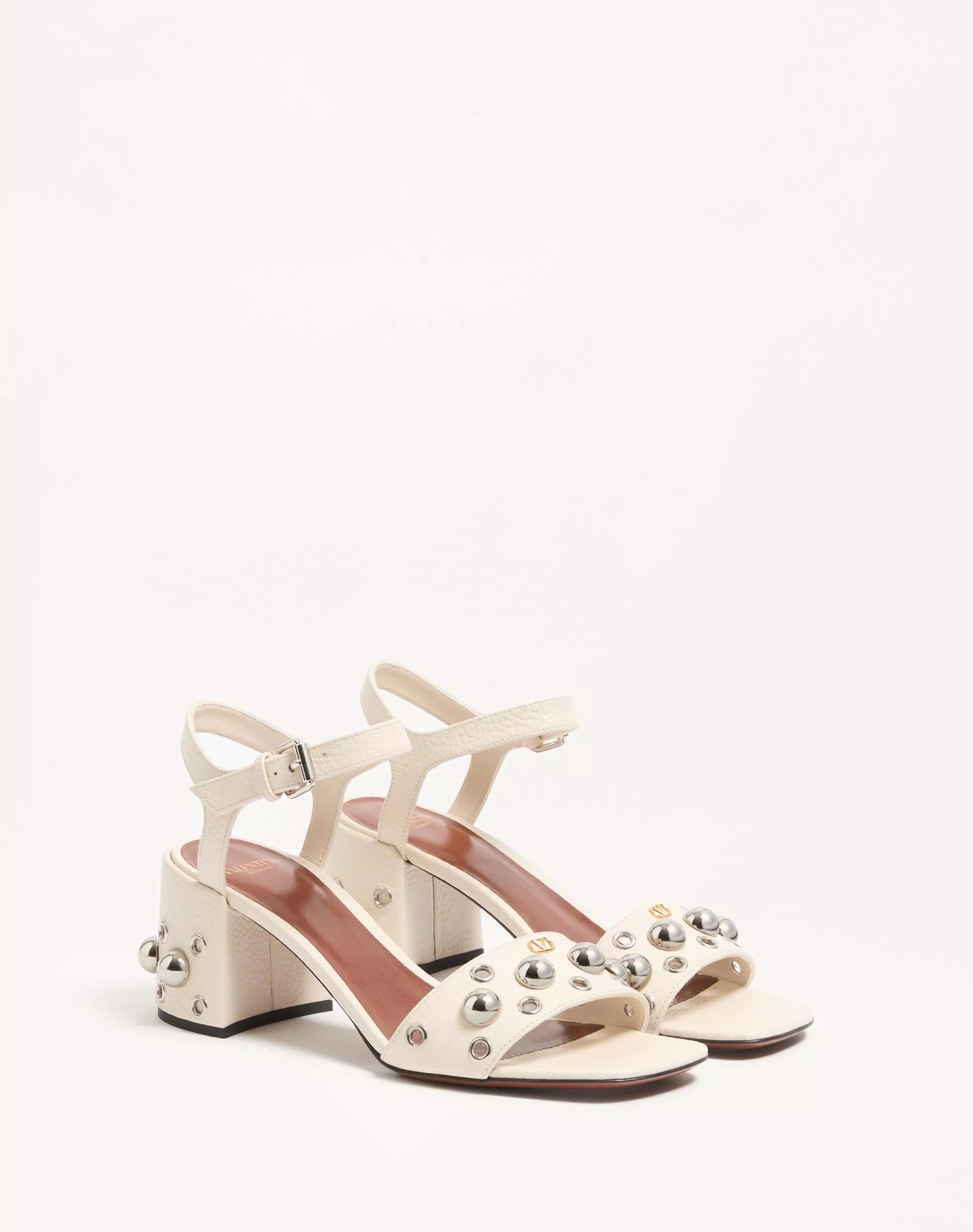 Nellcôte grained calfskin sandals 60mm