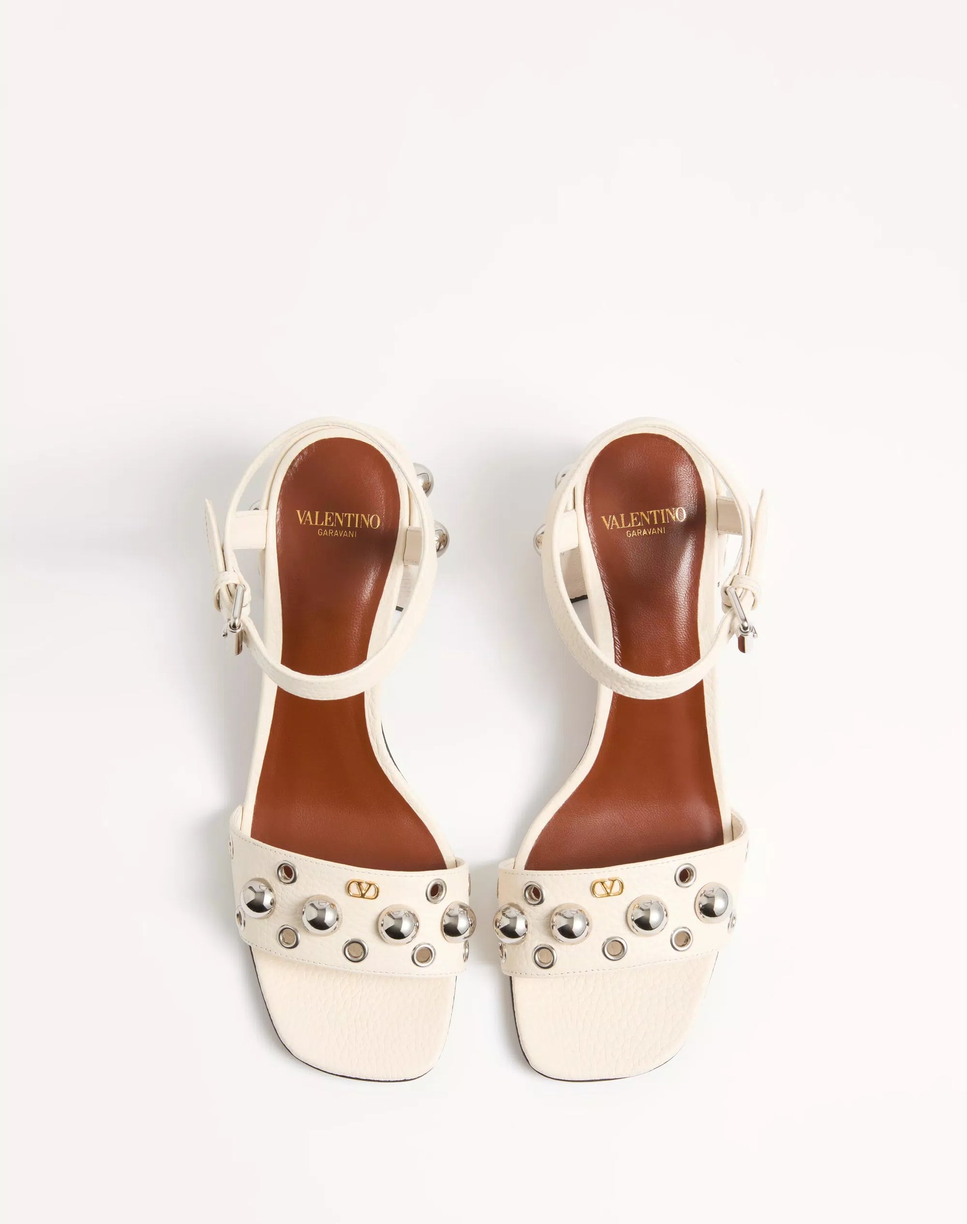 Nellcôte grained calfskin sandals 60mm