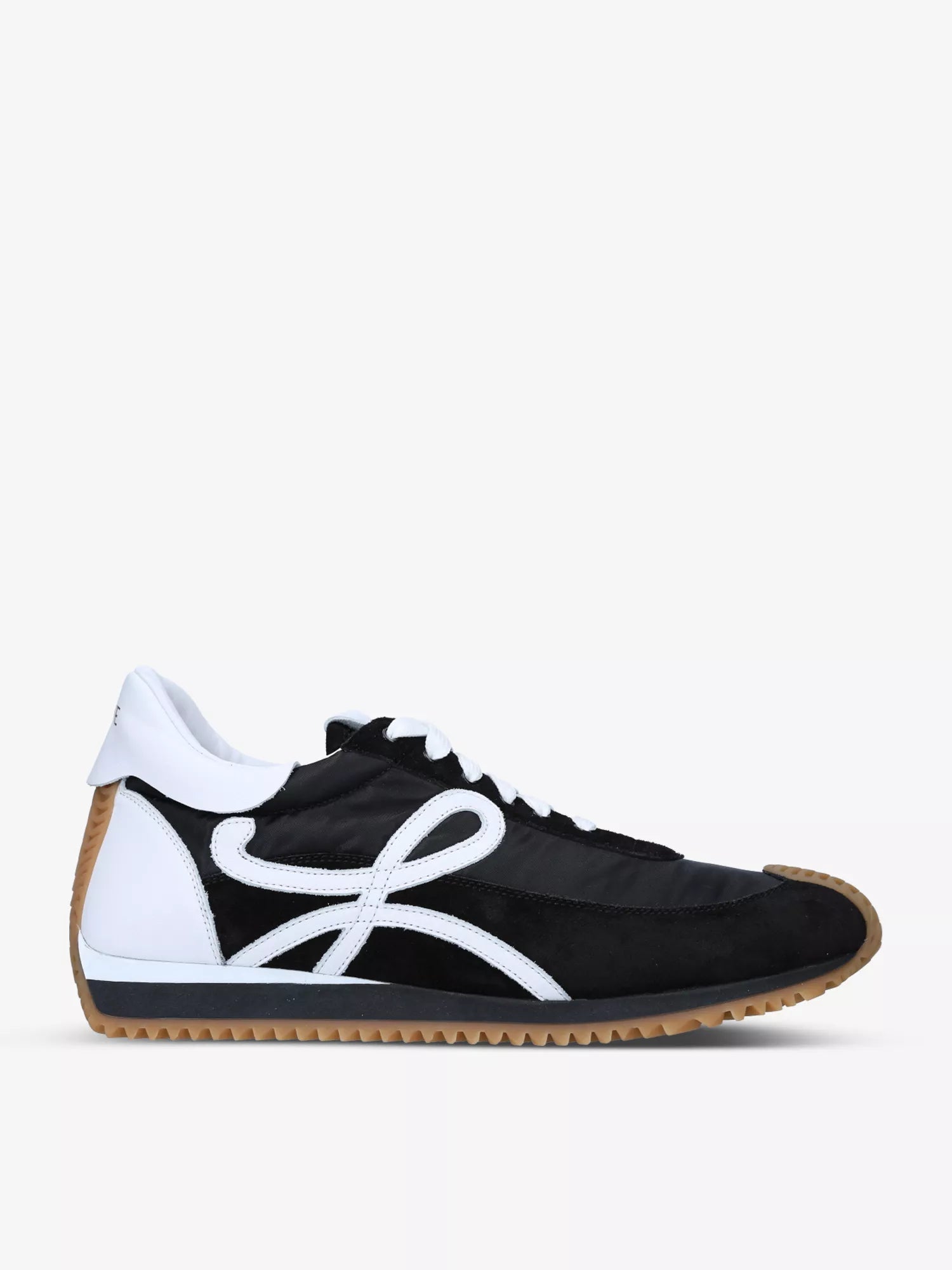 LOEWE Flow Runner monogram leather and shell trainers