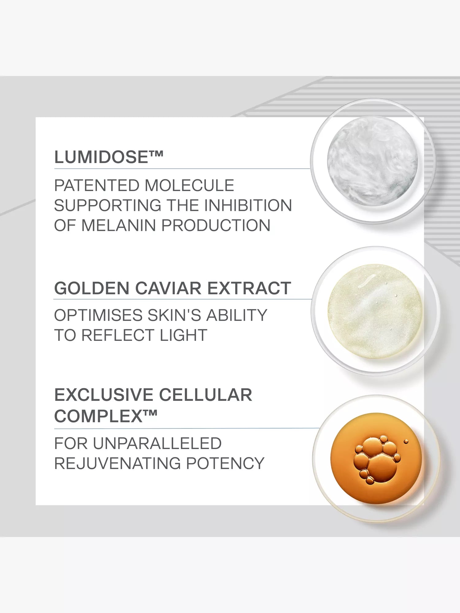 LA PRAIRIE White Caviar Essence Extraordinaire illuminating pre-serum