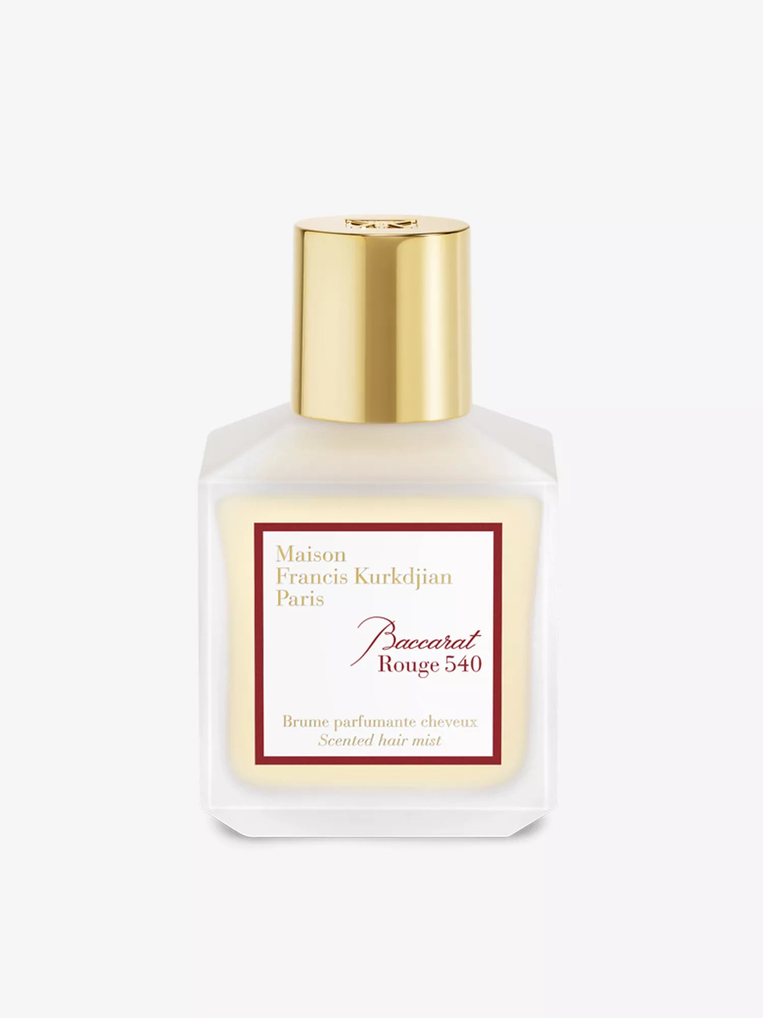 MAISON FRANCIS KURKDJIAN Baccarat Rouge 540 brume parfumée pour cheveux