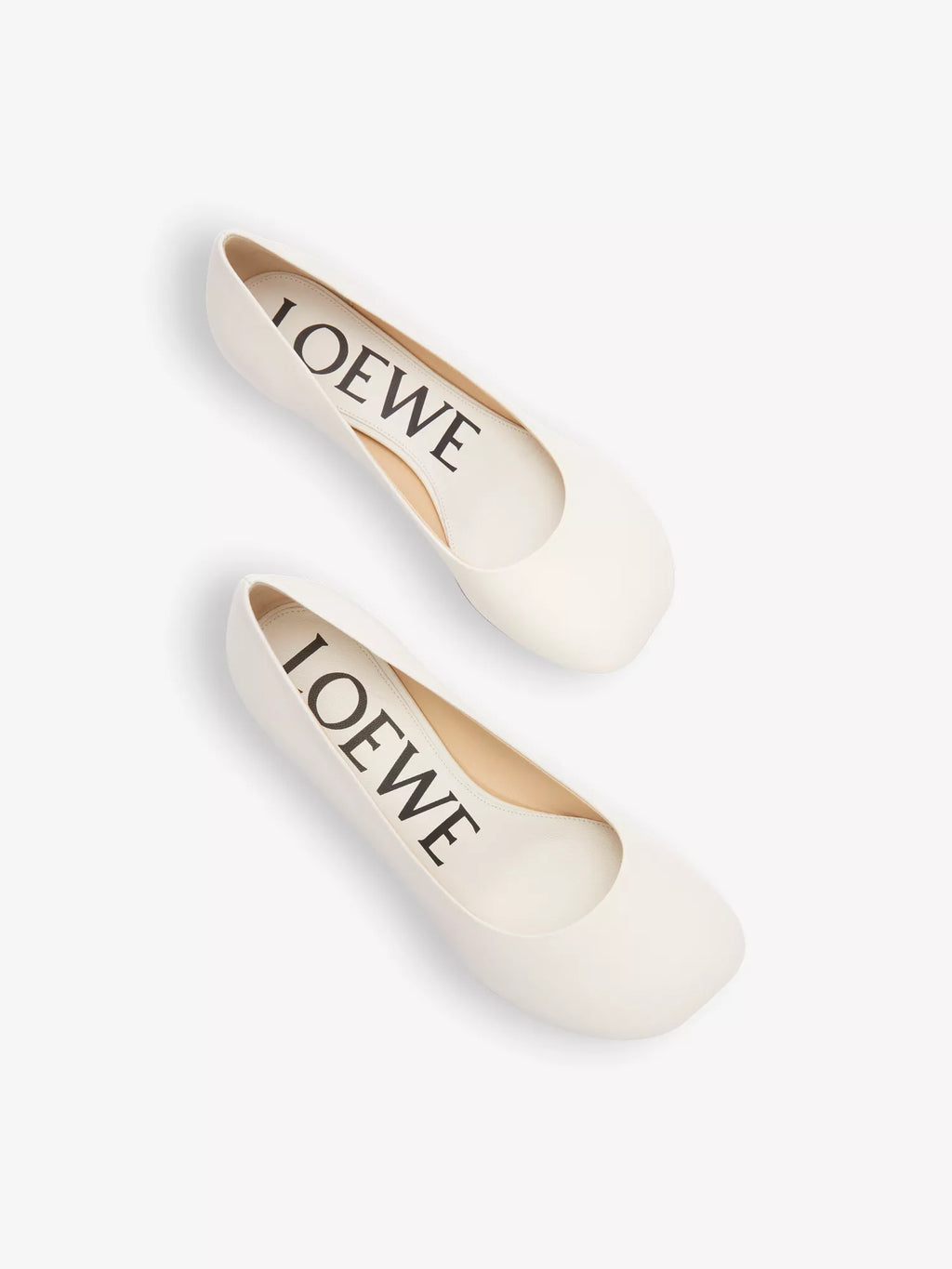 LOEWE Toy 45 sculpted-heel leather pumps