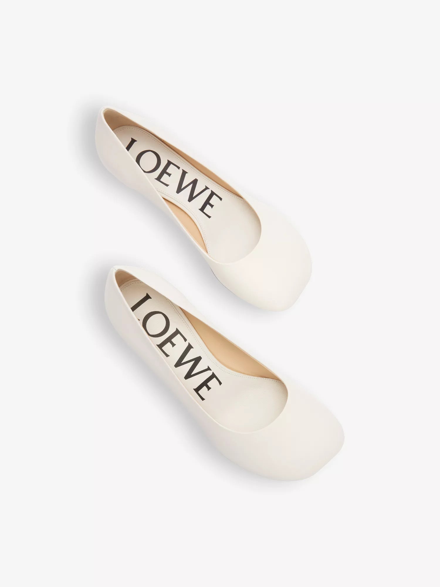LOEWE Toy 45 sculpted-heel leather pumps