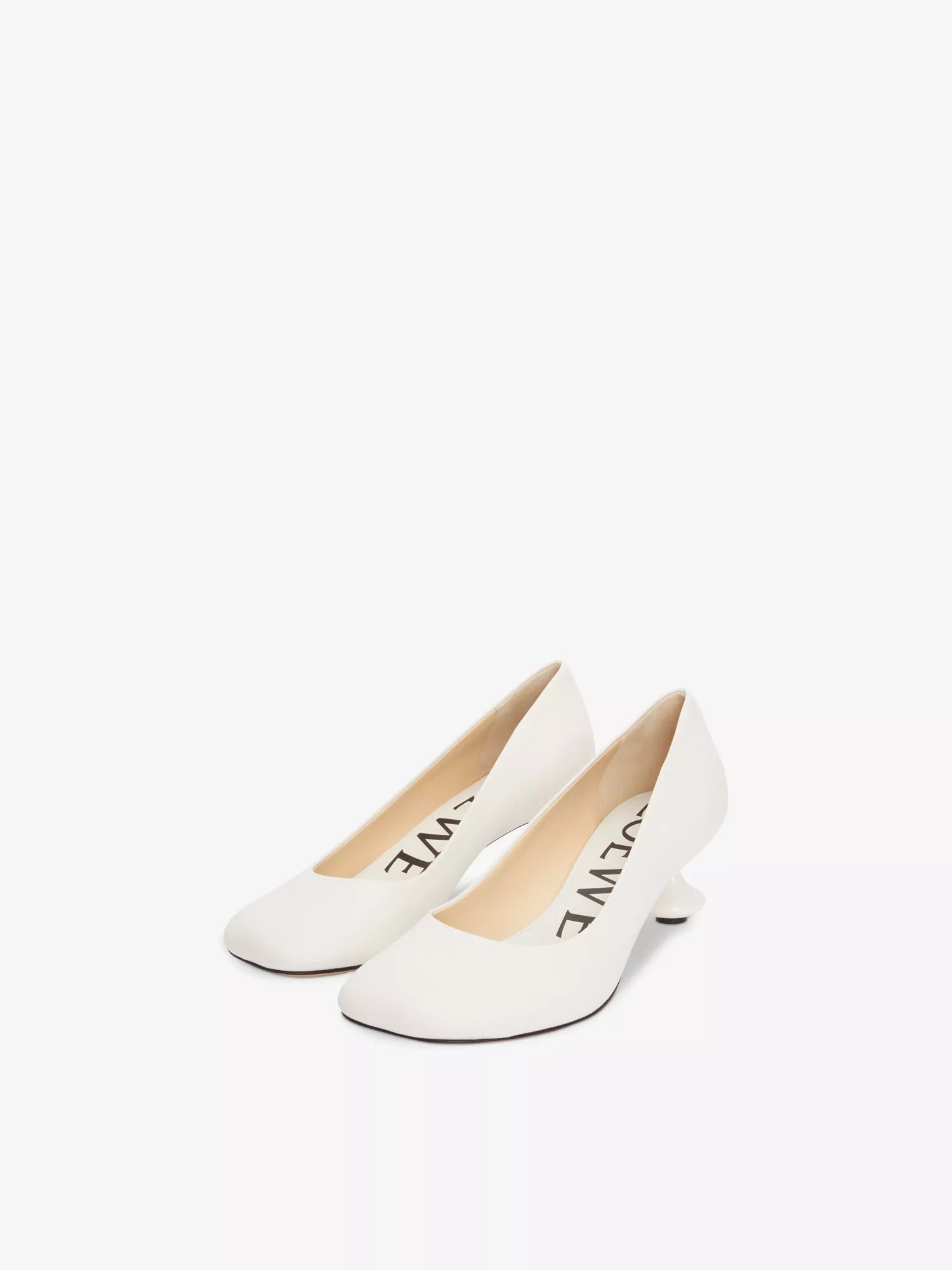LOEWE Toy 45 sculpted-heel leather pumps