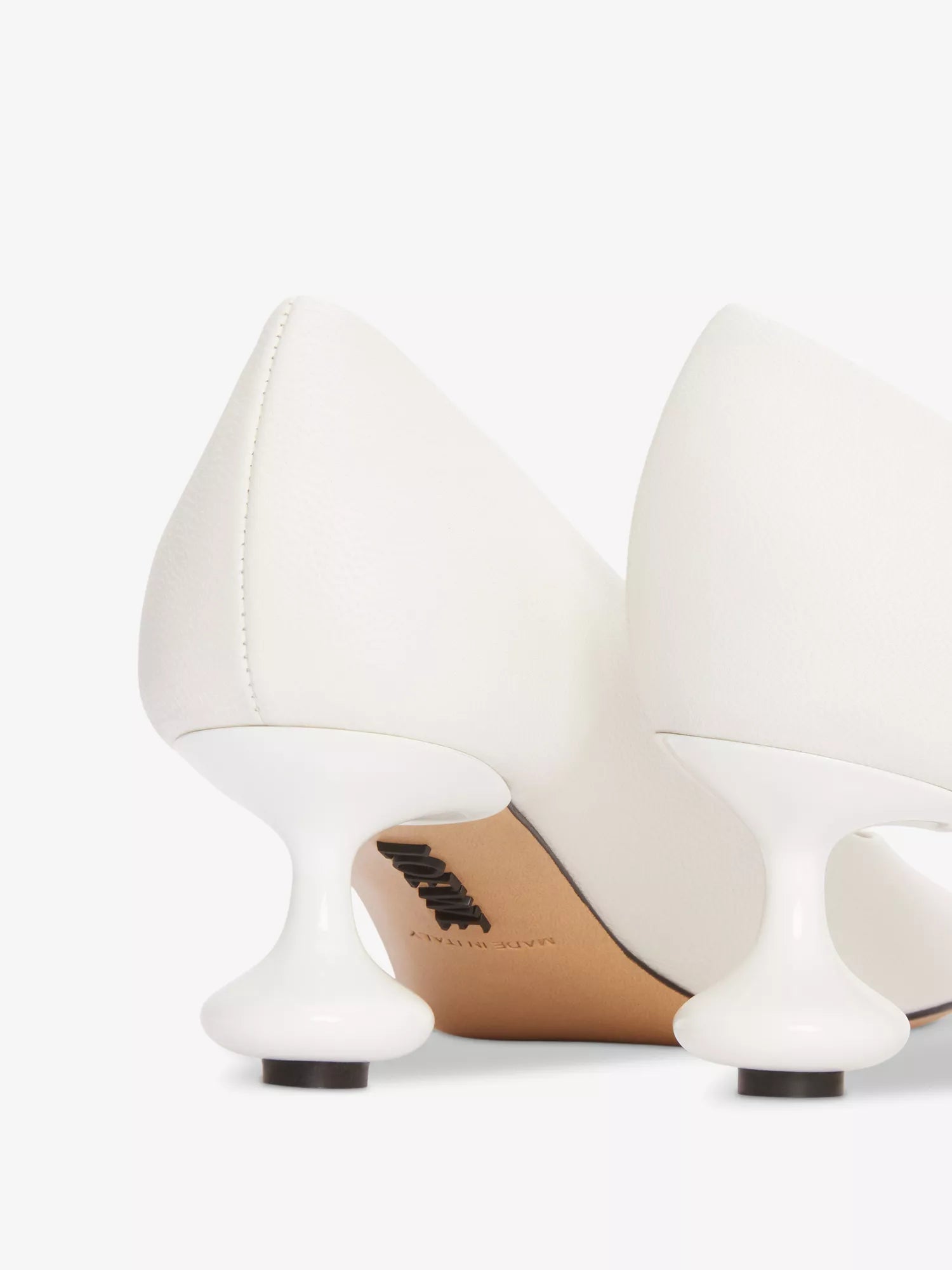 LOEWE Toy 45 sculpted-heel leather pumps