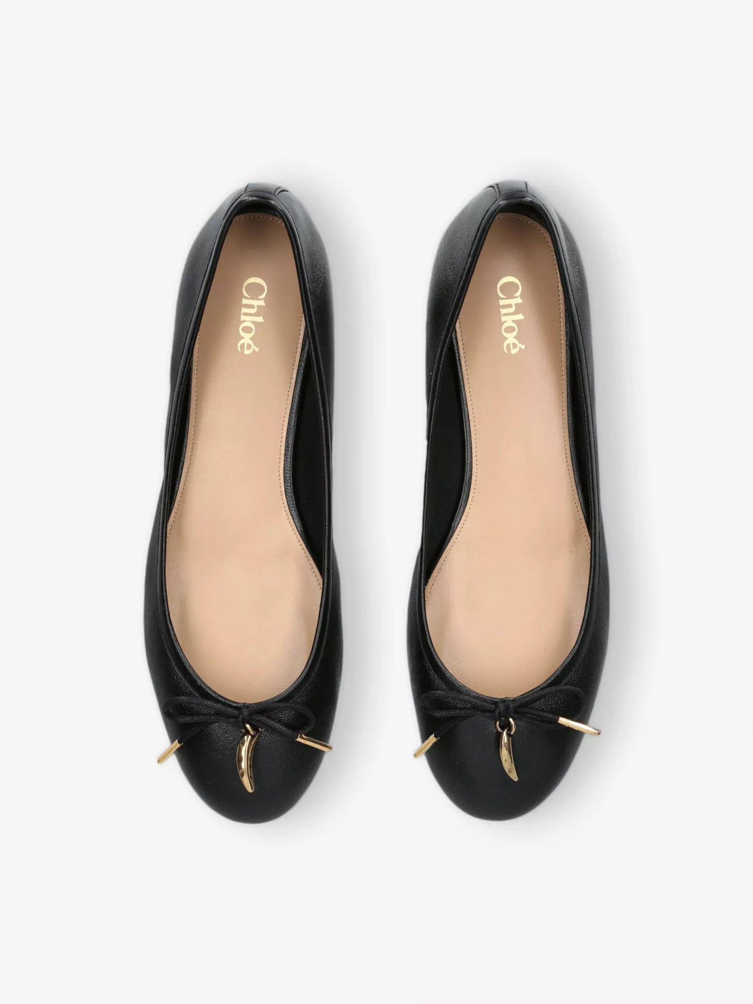 CHLOE  Iris Ballerina Leather Flats