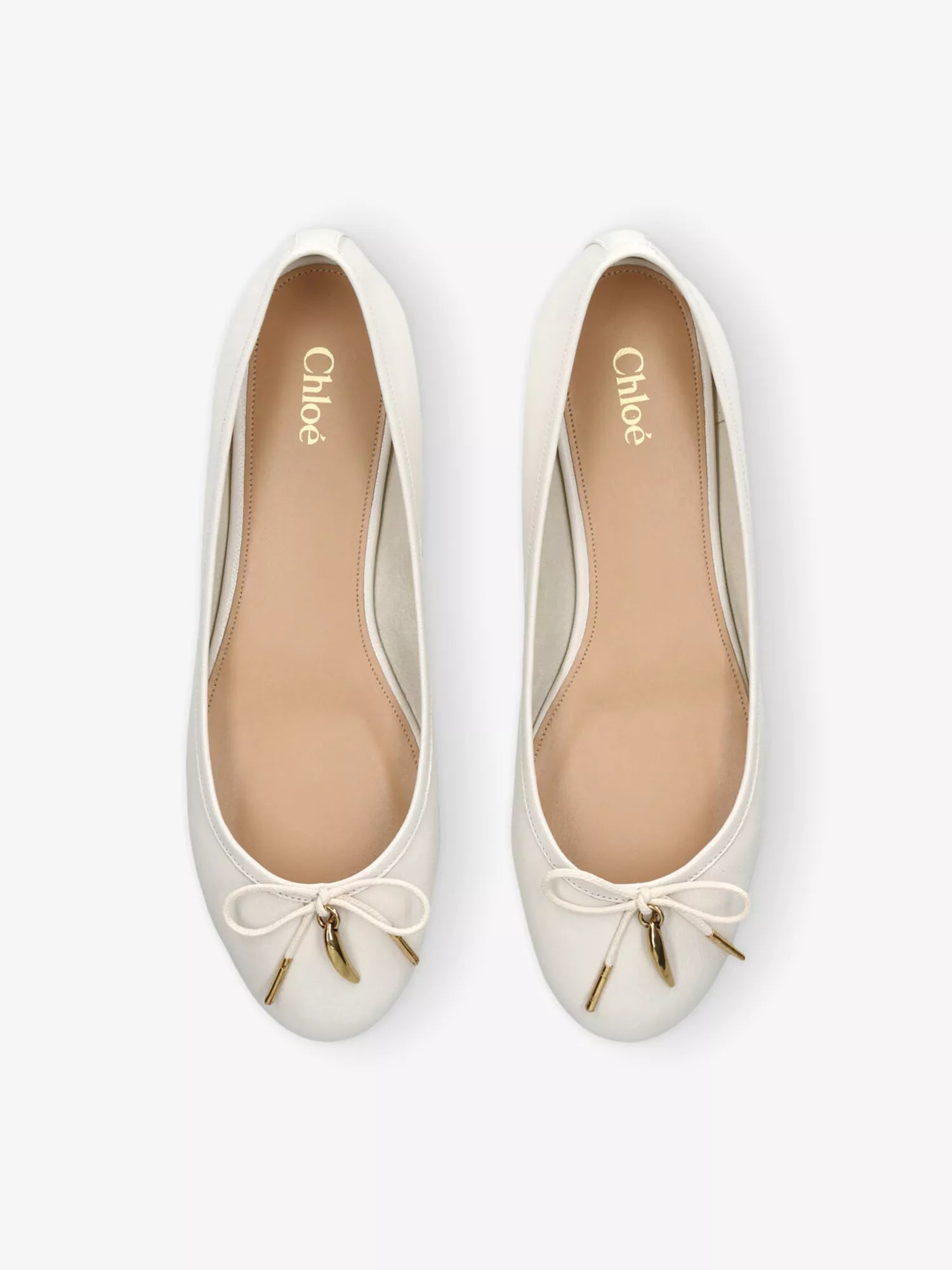 CHLOE  Iris Ballerina Leather Flats