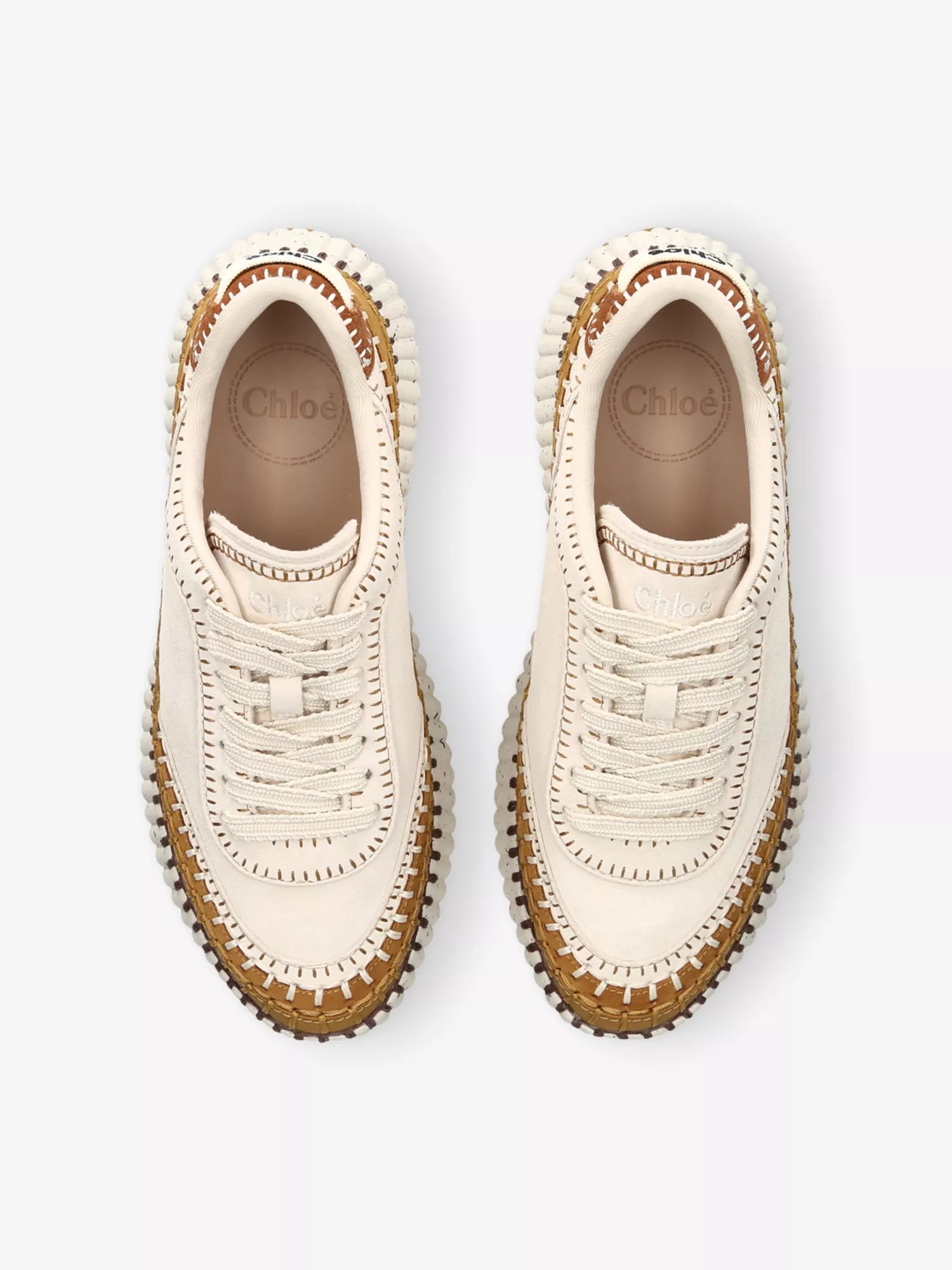 Nama Runner Low-Top Mesh and Woven Trainers
