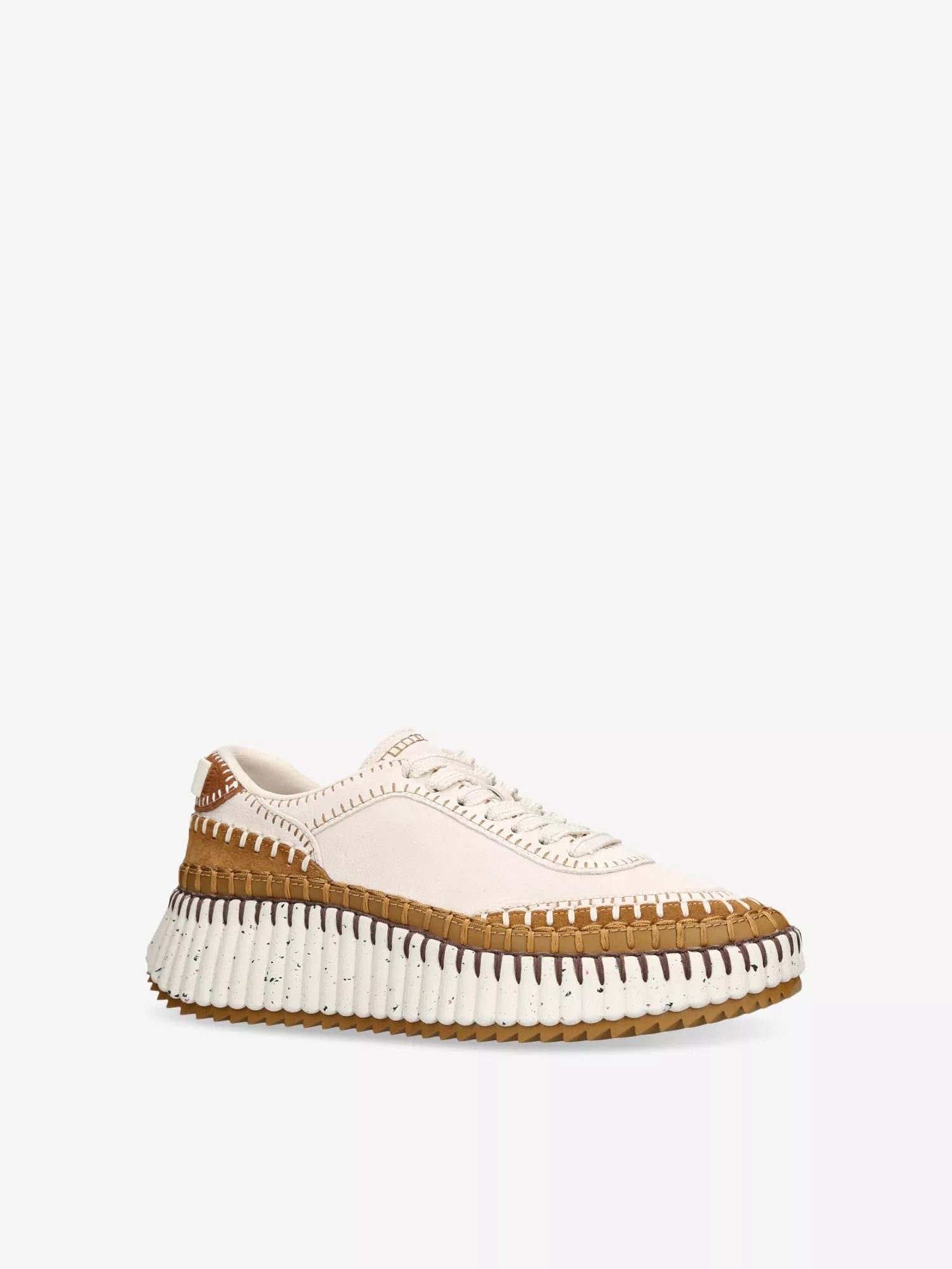 Nama Runner Low-Top Mesh and Woven Trainers