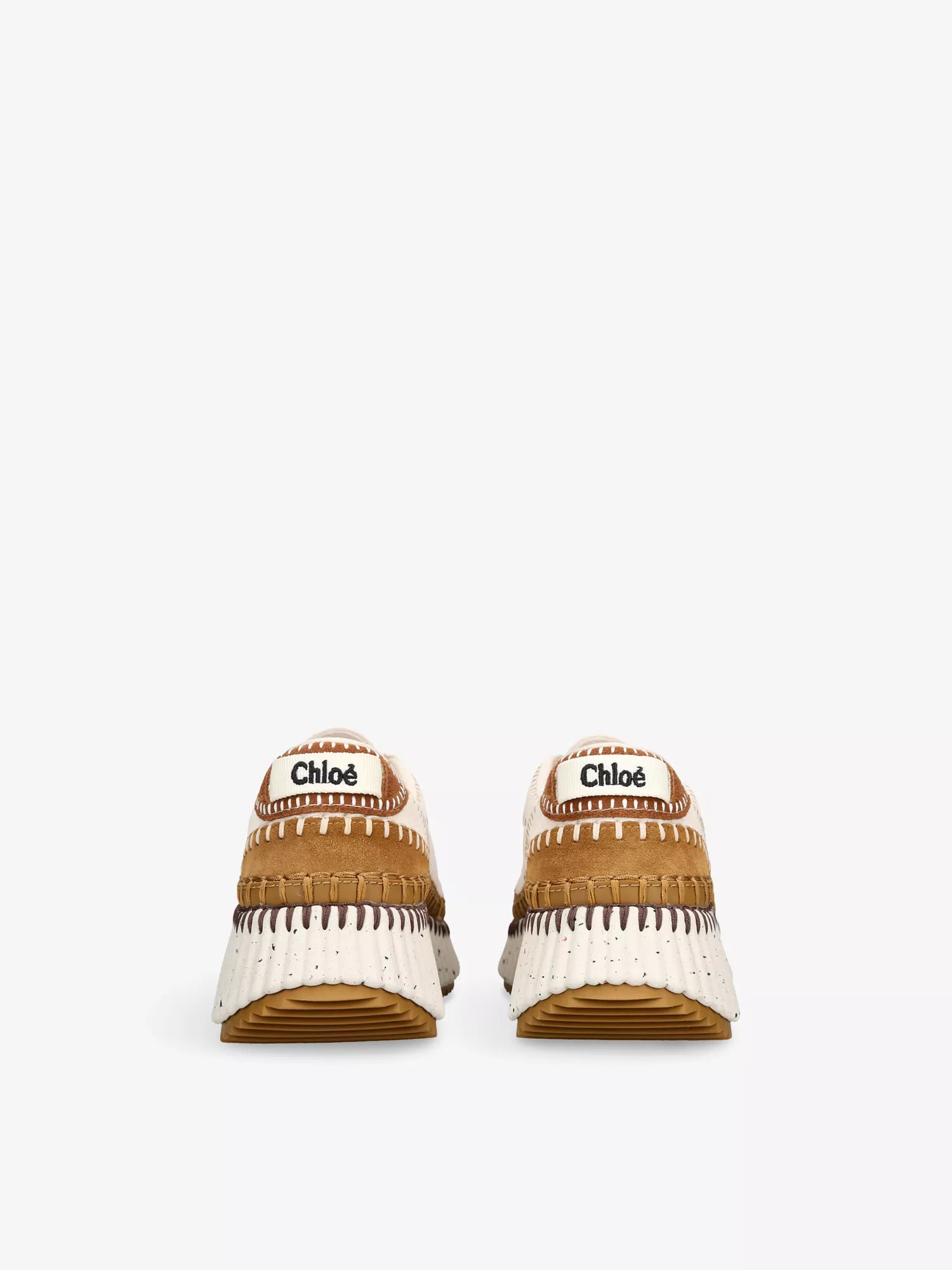 Nama Runner Low-Top Mesh and Woven Trainers