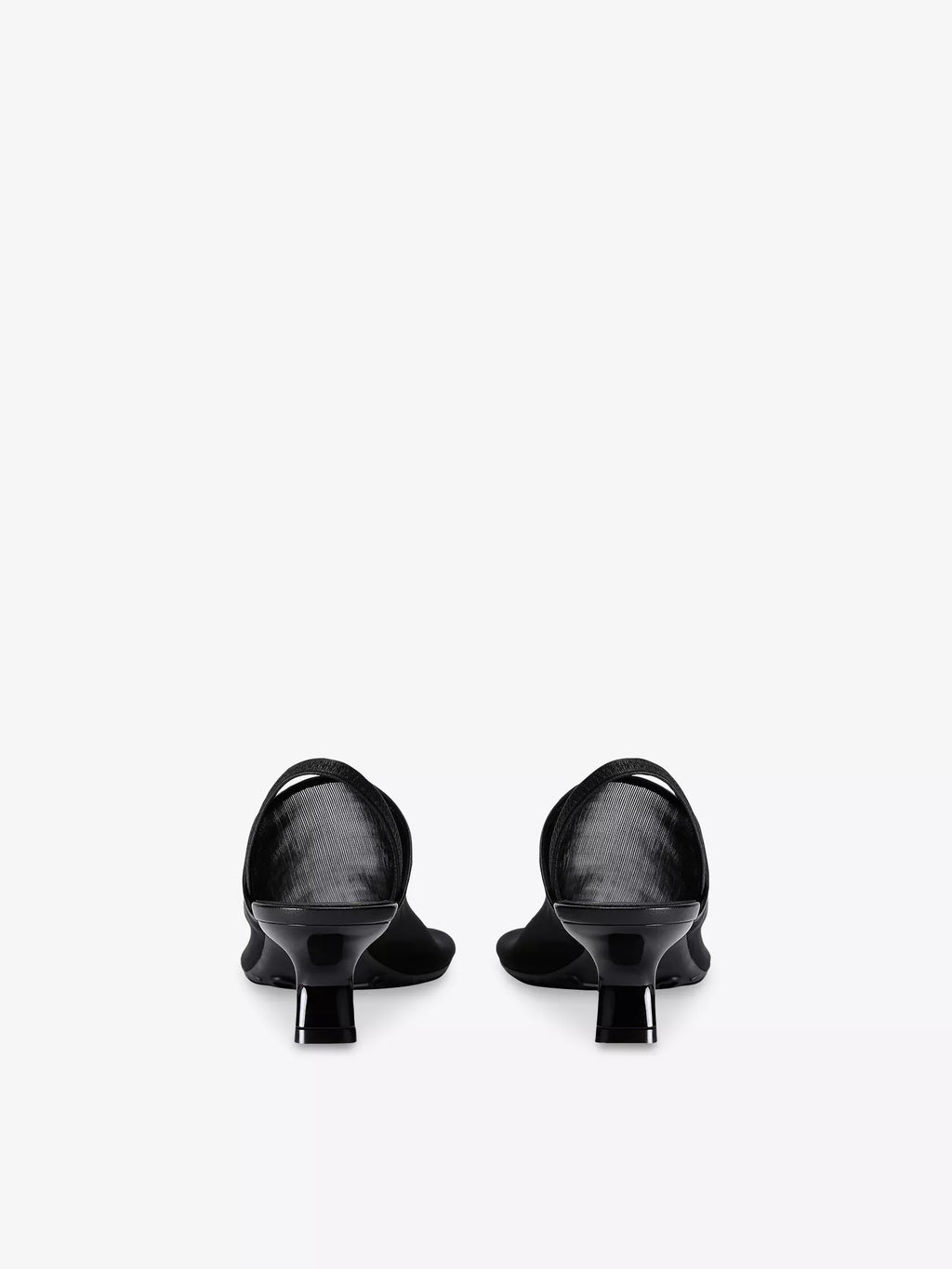 LOEWE Petal Heeled Mesh Mules