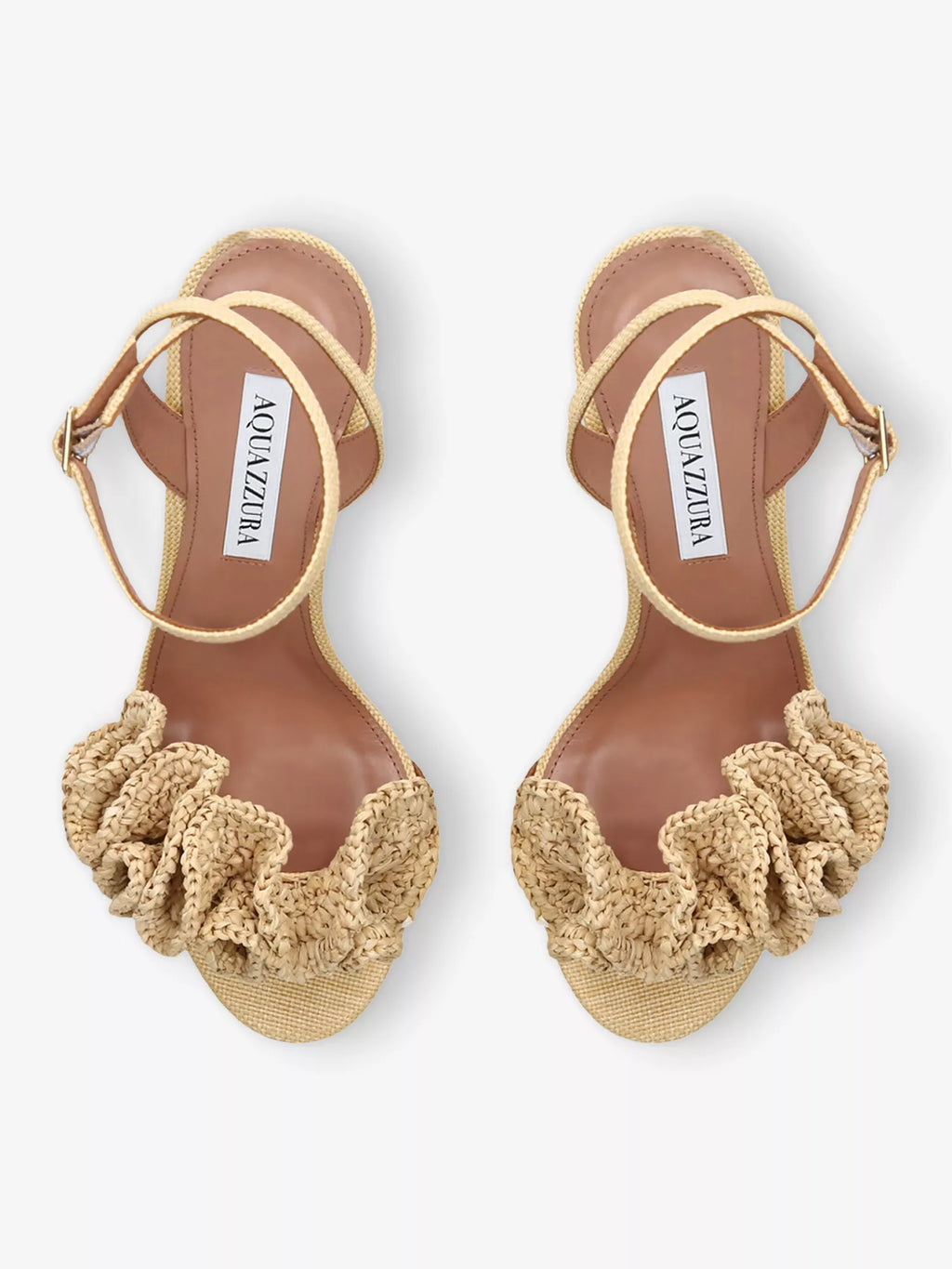 Milagros 105 Suede Heeled Sandals