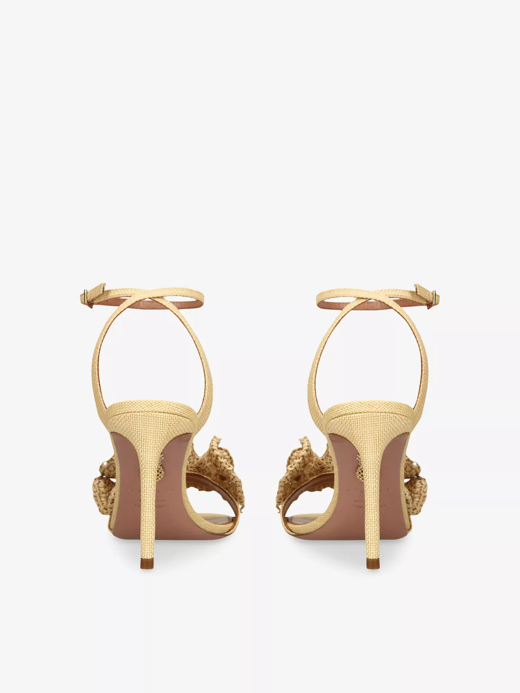 Milagros 105 Suede Heeled Sandals
