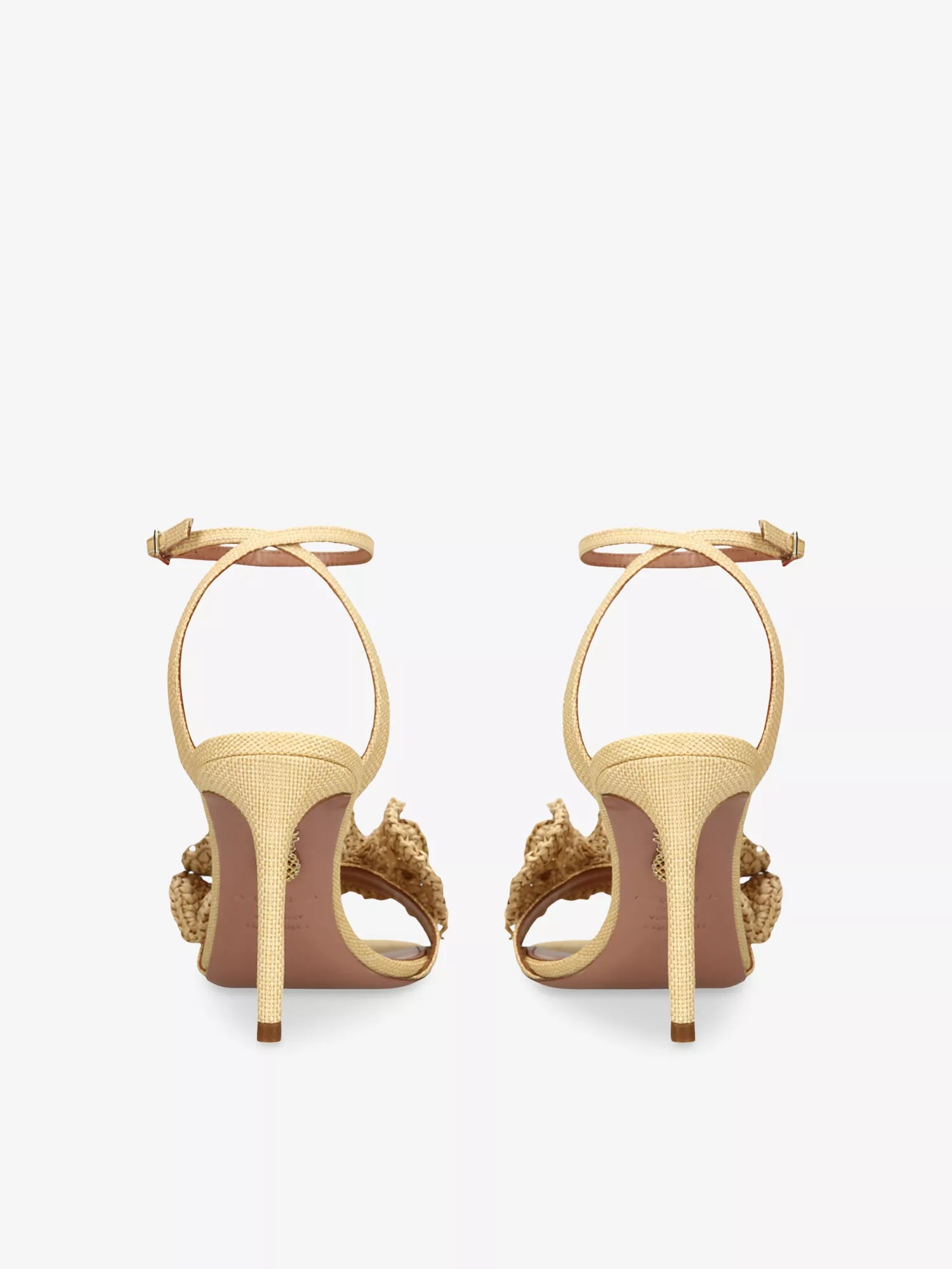 Milagros 105 Suede Heeled Sandals