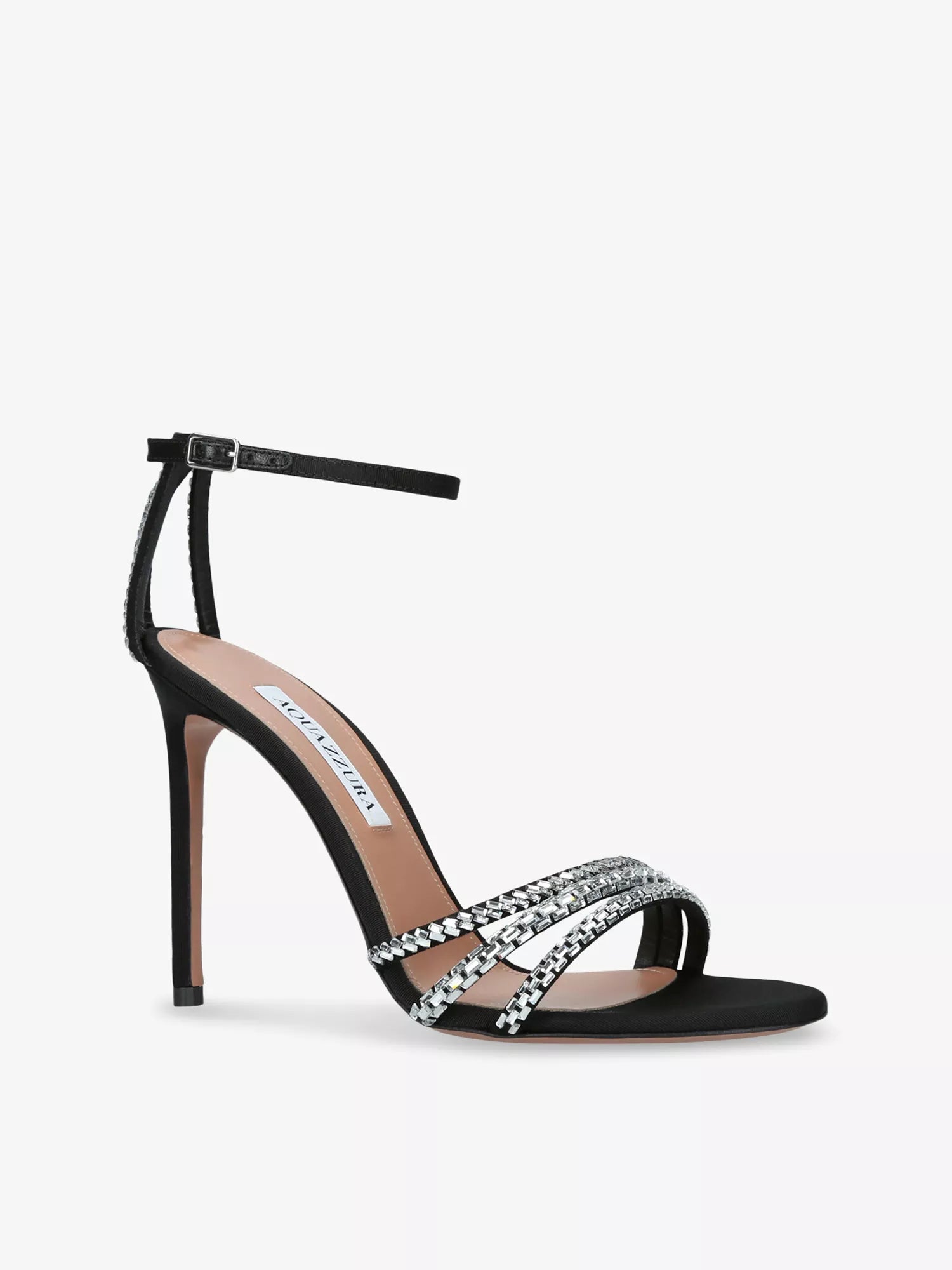 AQUAZZURA Milagros 105 Suede Heeled Sandals