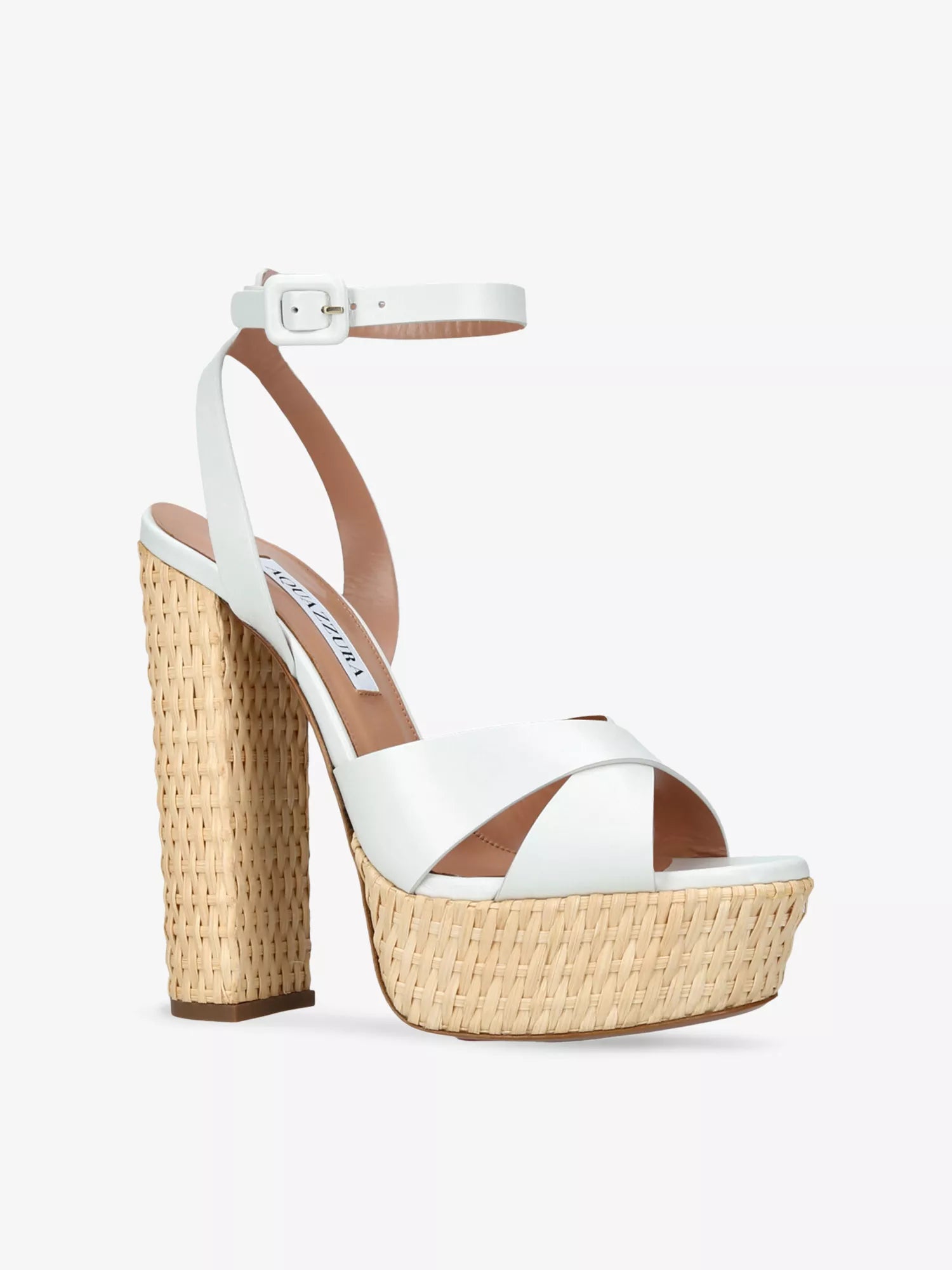 Sunseeker Plateau 140 Leather Platform Heeled Sandals