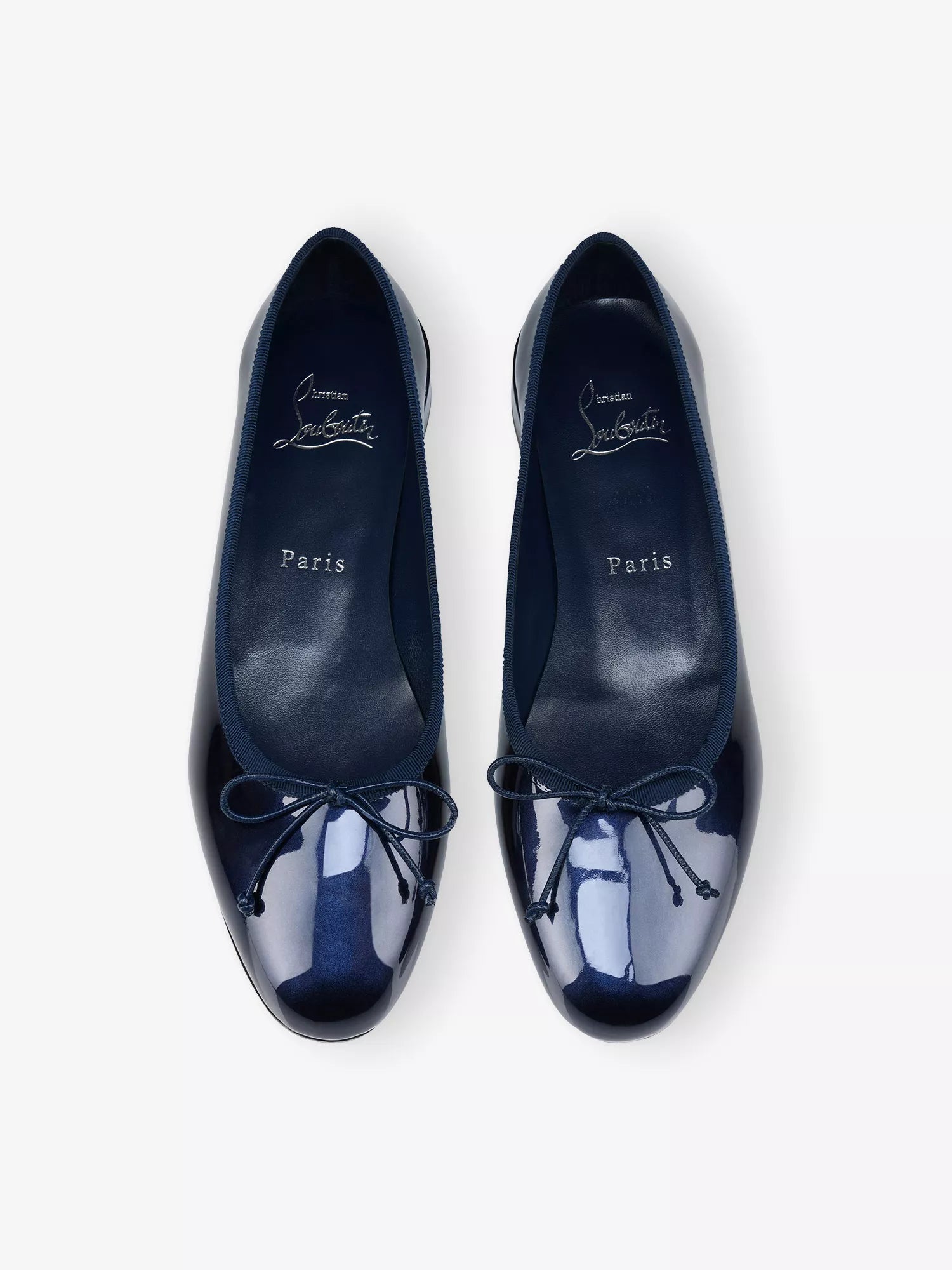 Sweetie Jane Patent Pearlescent-Leather Ballet Flats
