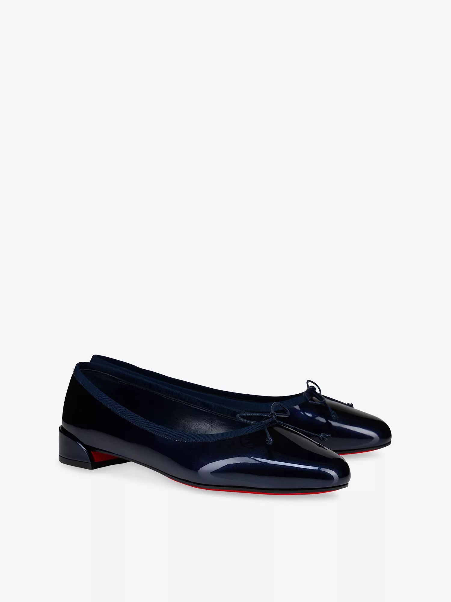 Sweetie Jane Patent Pearlescent-Leather Ballet Flats