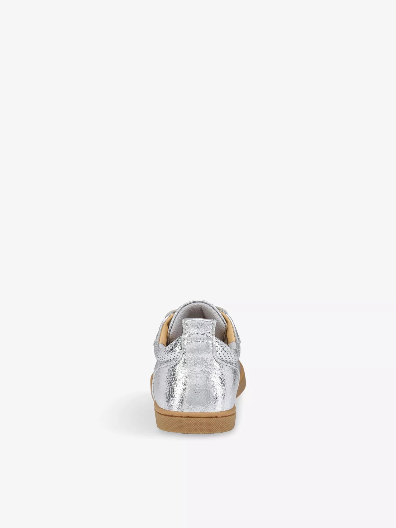 Tutti Rui Metallic-Leather Low-Top Trainers