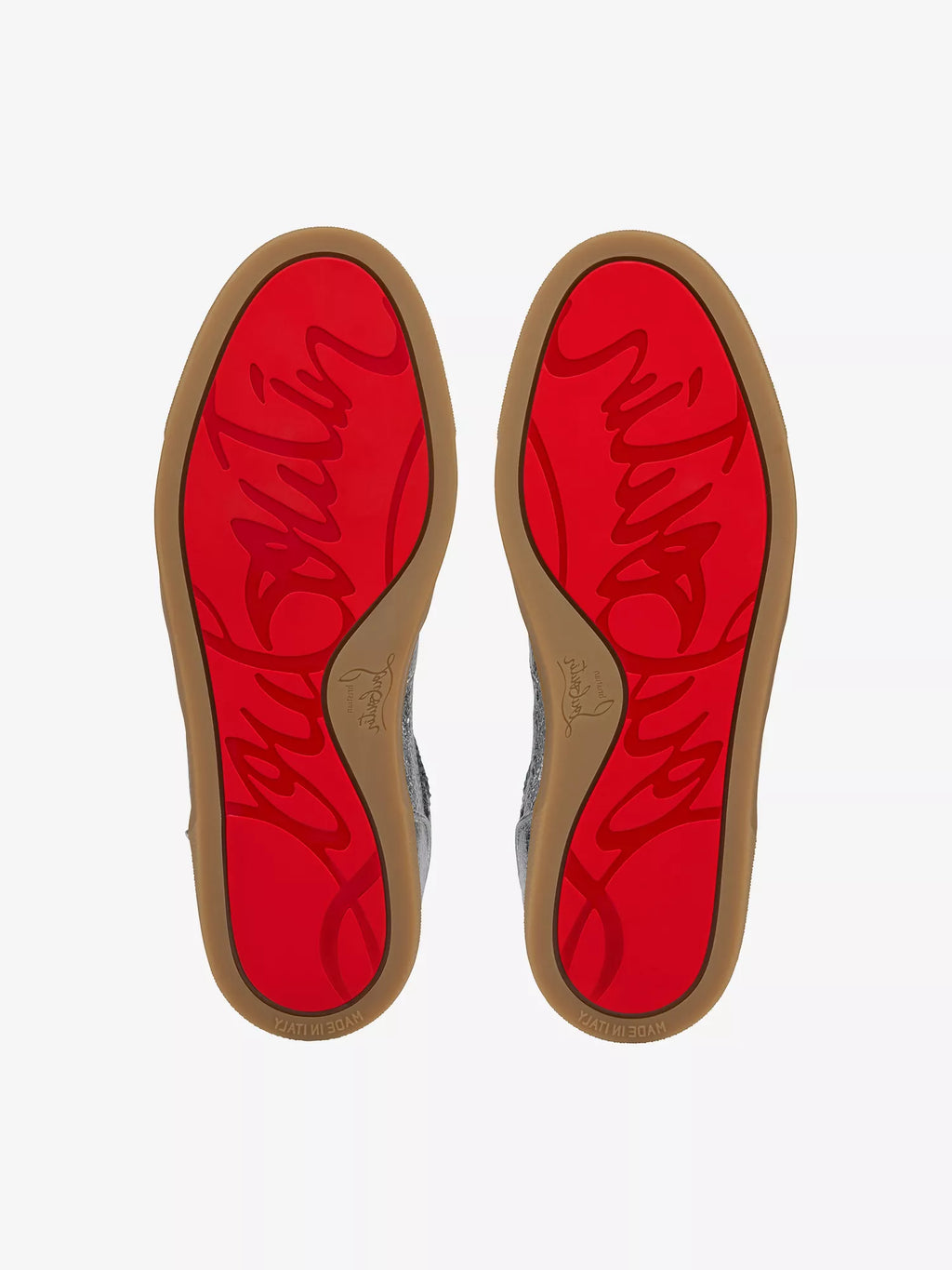 Tutti Rui Metallic-Leather Low-Top Trainers