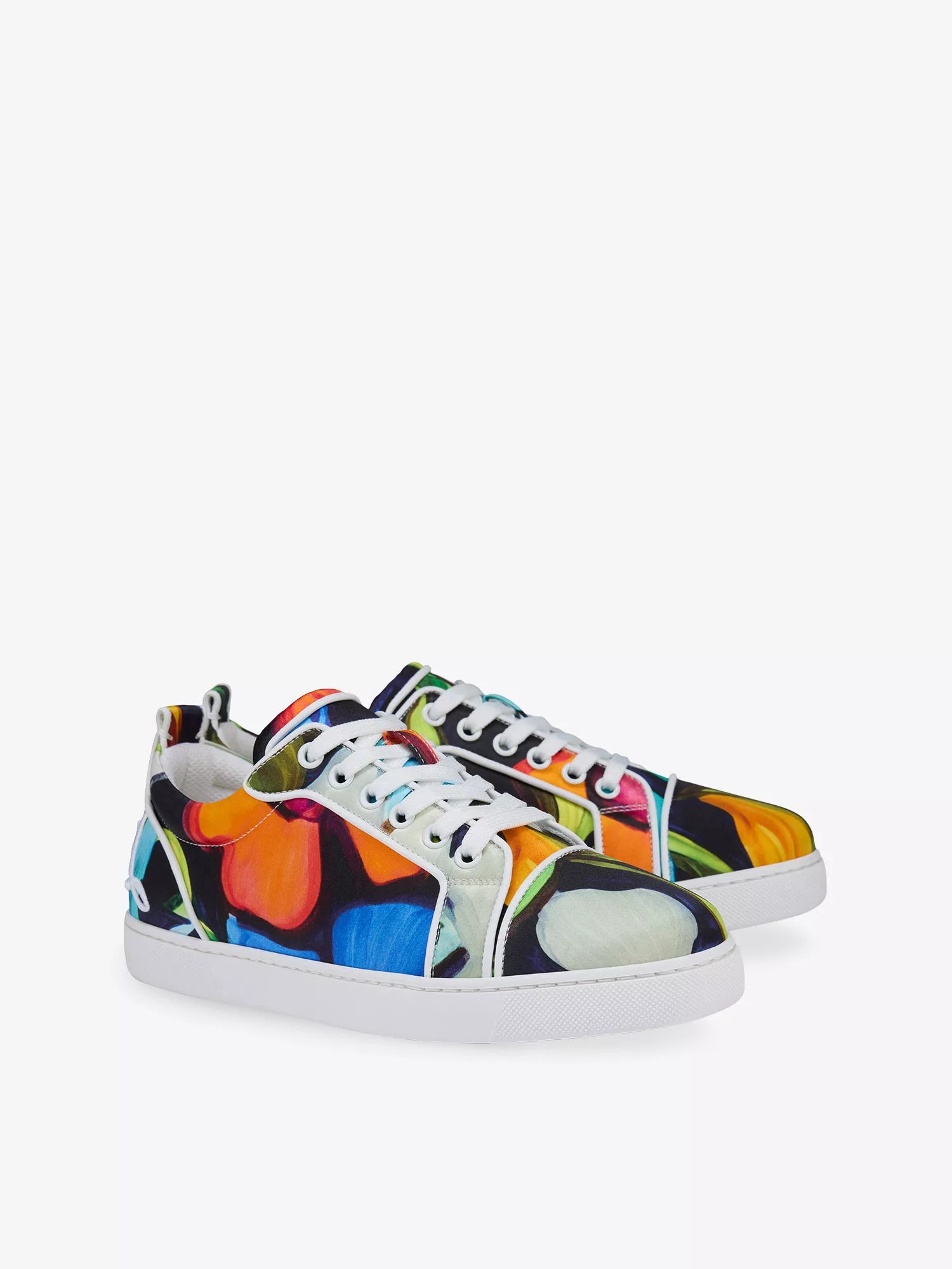 Fun Louis Junior Crepe-Satin Low-Top Trainers