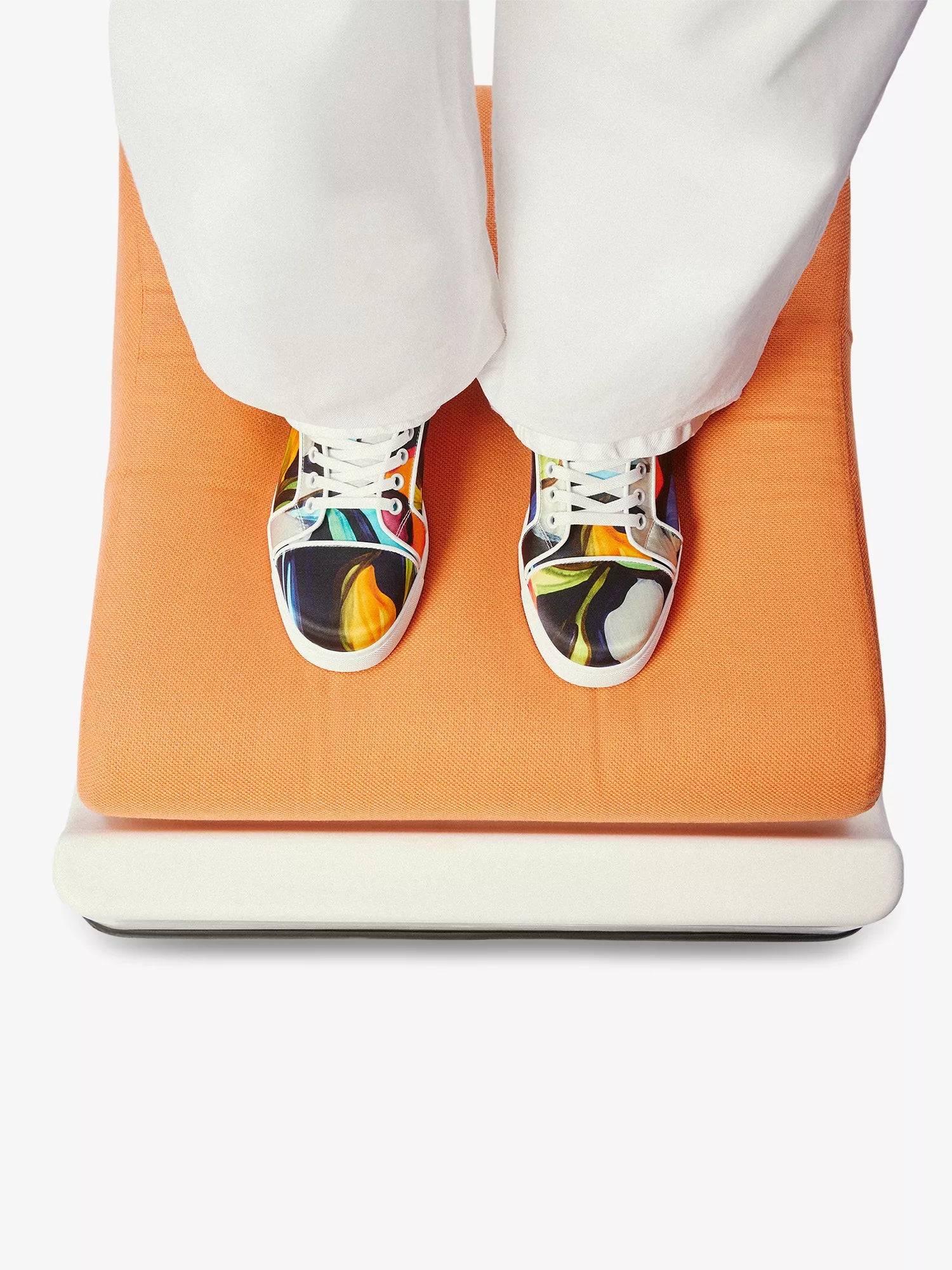 Fun Louis Junior Crepe-Satin Low-Top Trainers