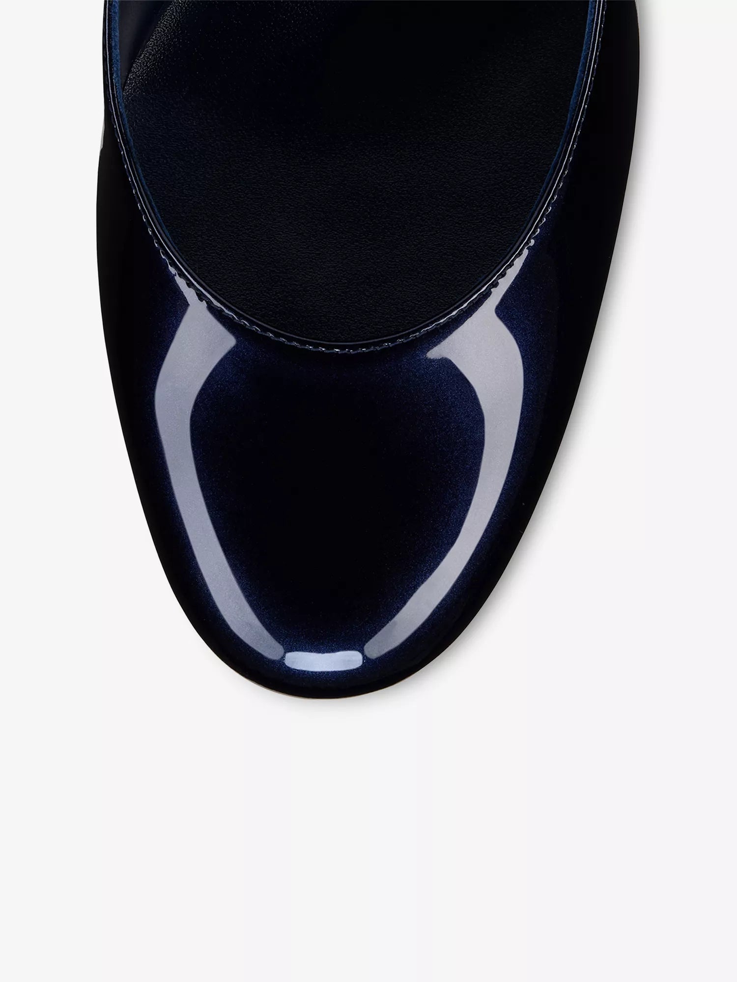 Miss Sab 85 Patent-Leather Courts