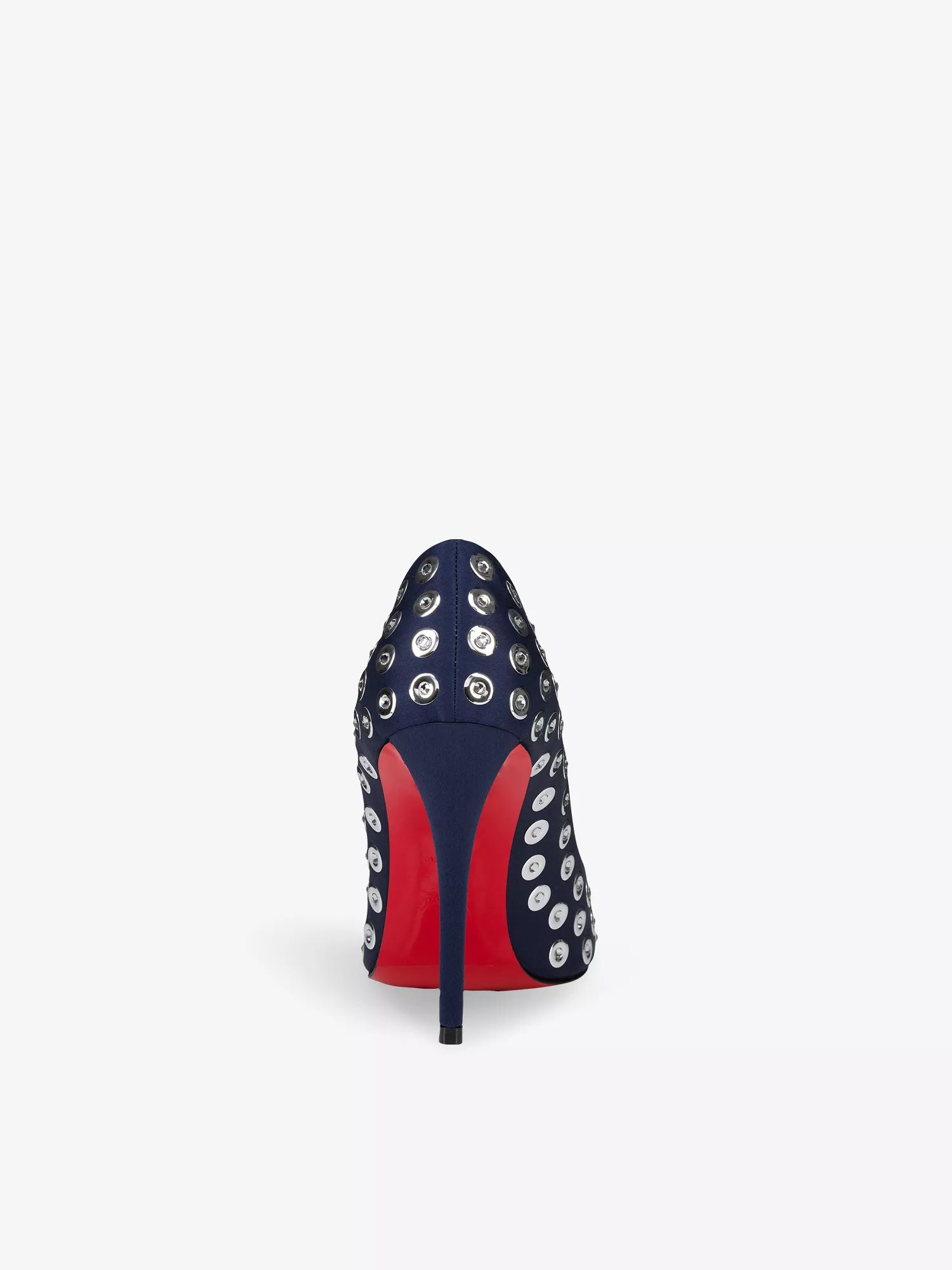 Miss Z Boum Boum Mirror 100 Satin Heeled Courts